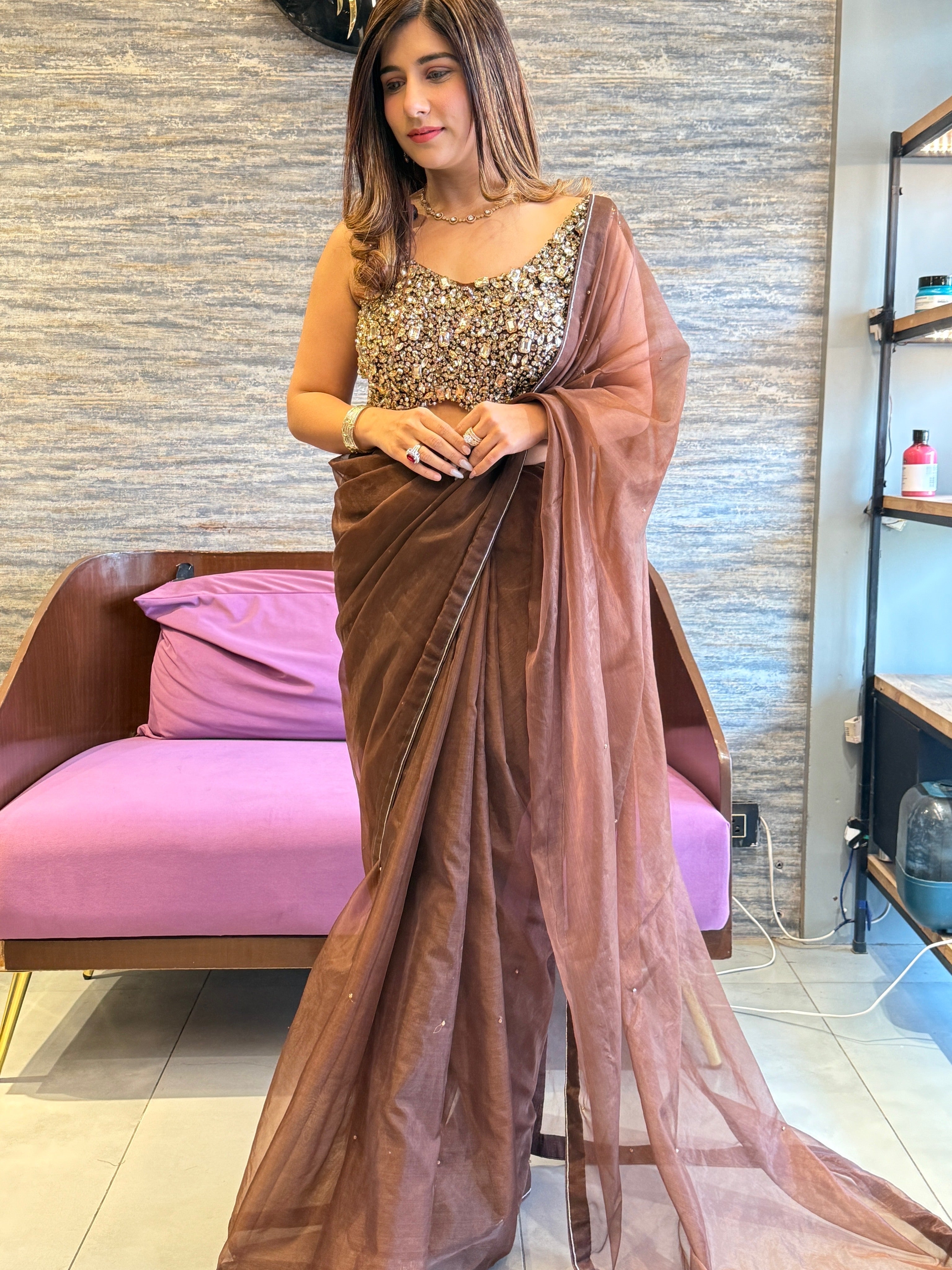 Moonlight saree