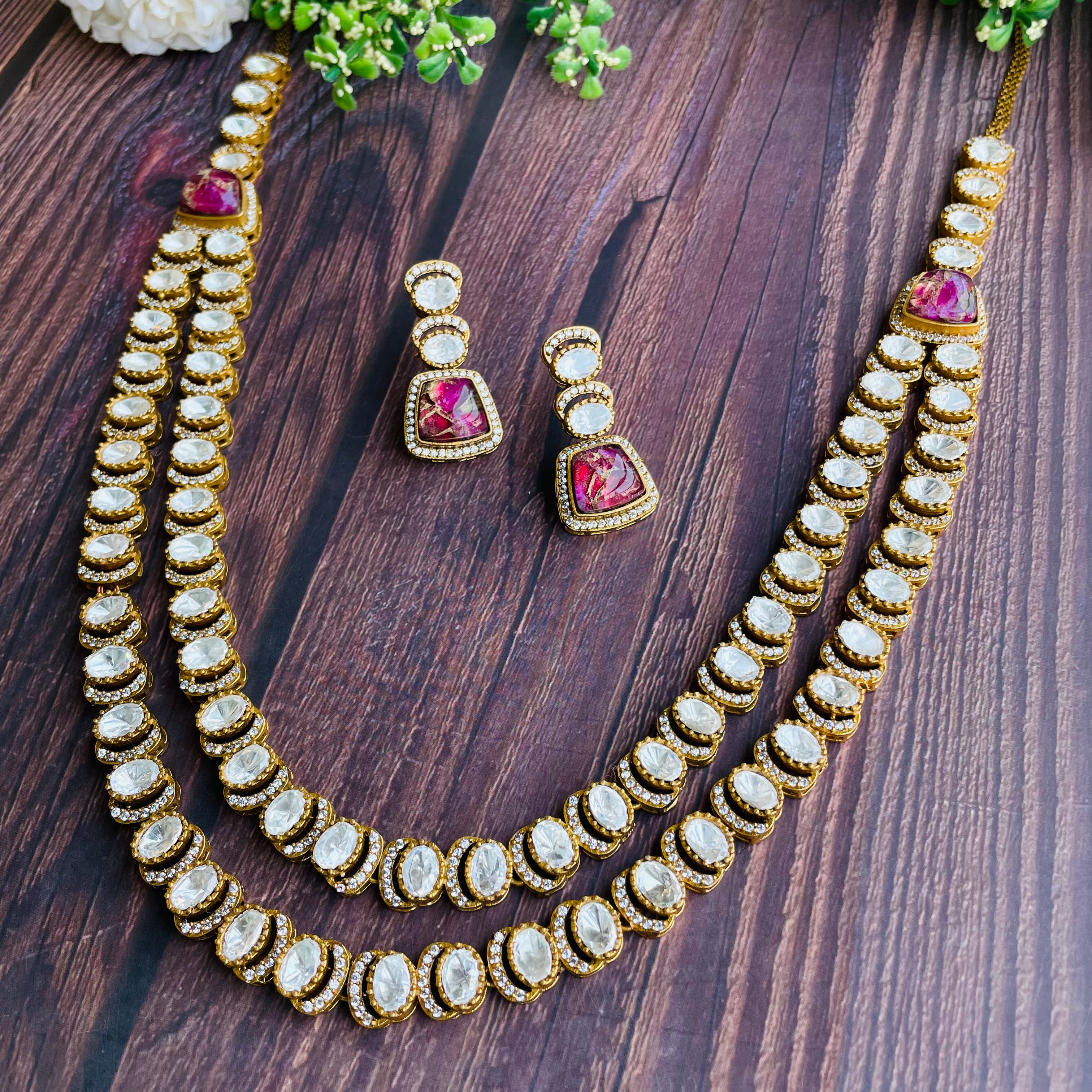 Nayaab Aarohi Polki neckpiece