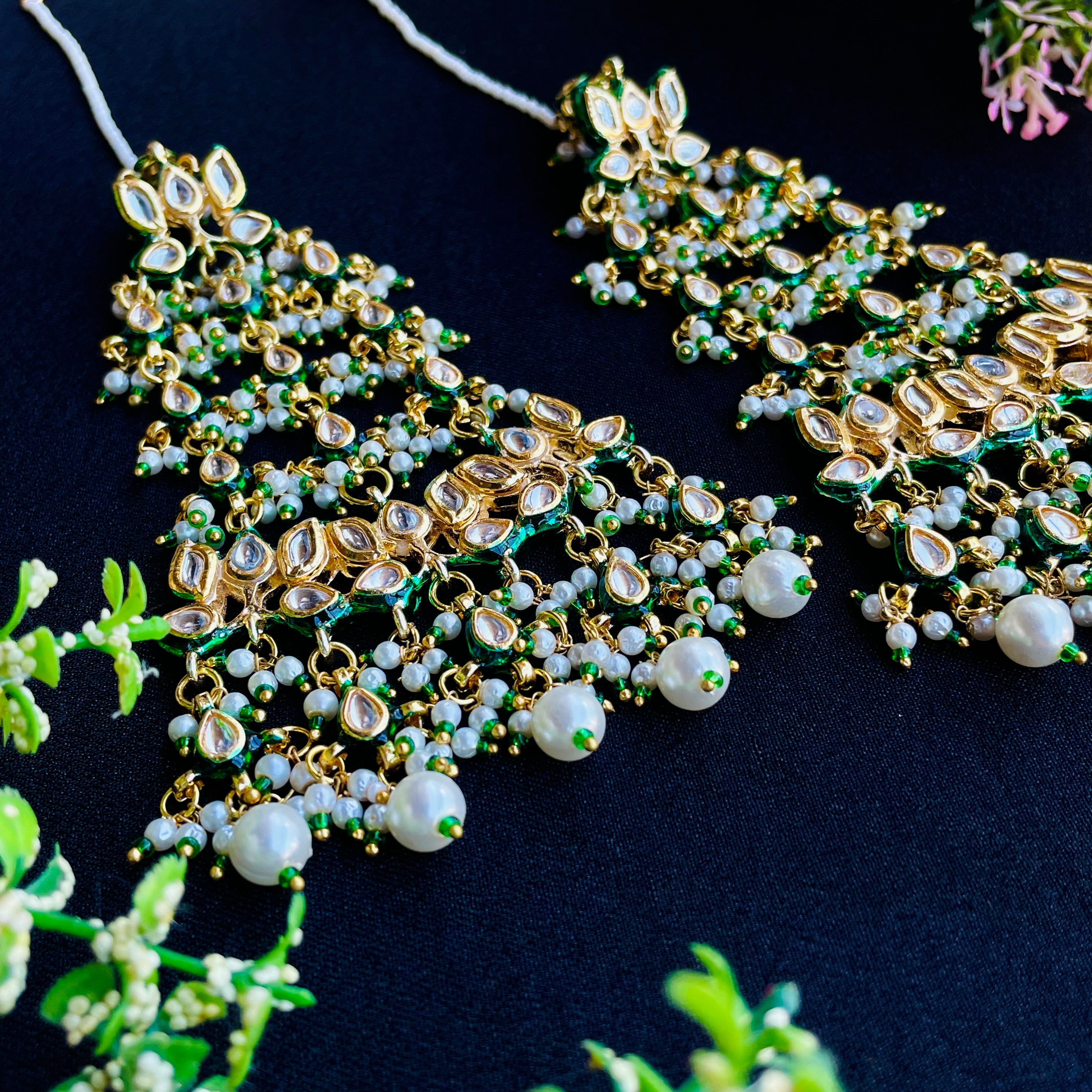 Nayaab Lotus Earrings