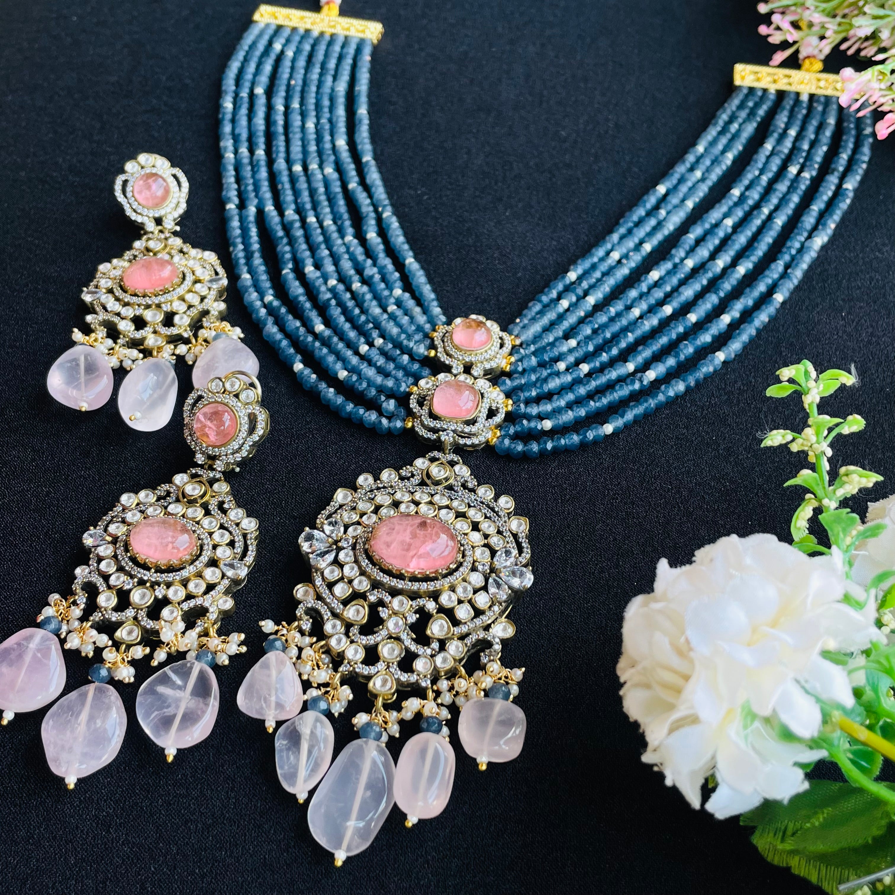 nayaab adya Polki neckpiece