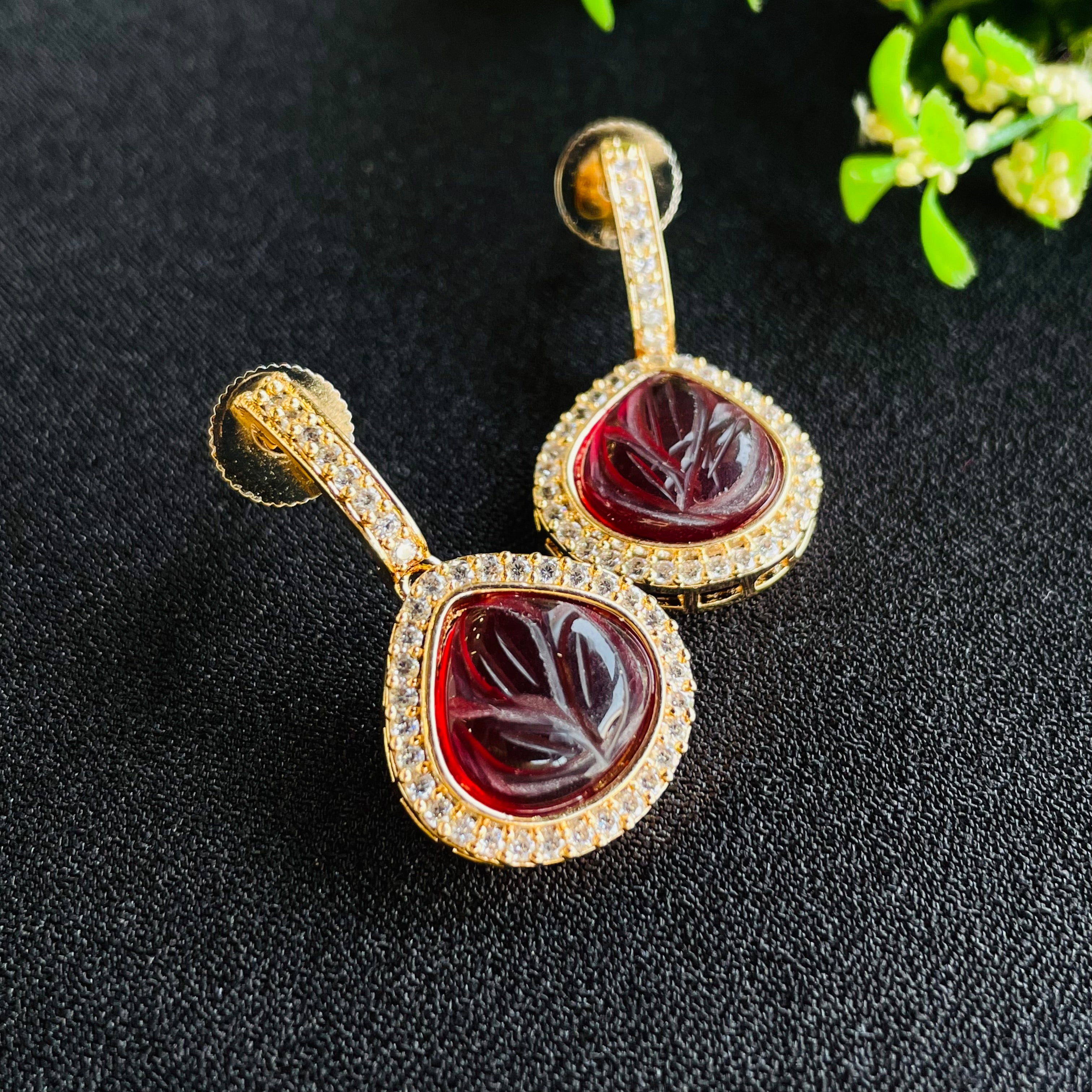 Nayaab jhanvi polki neckpiece