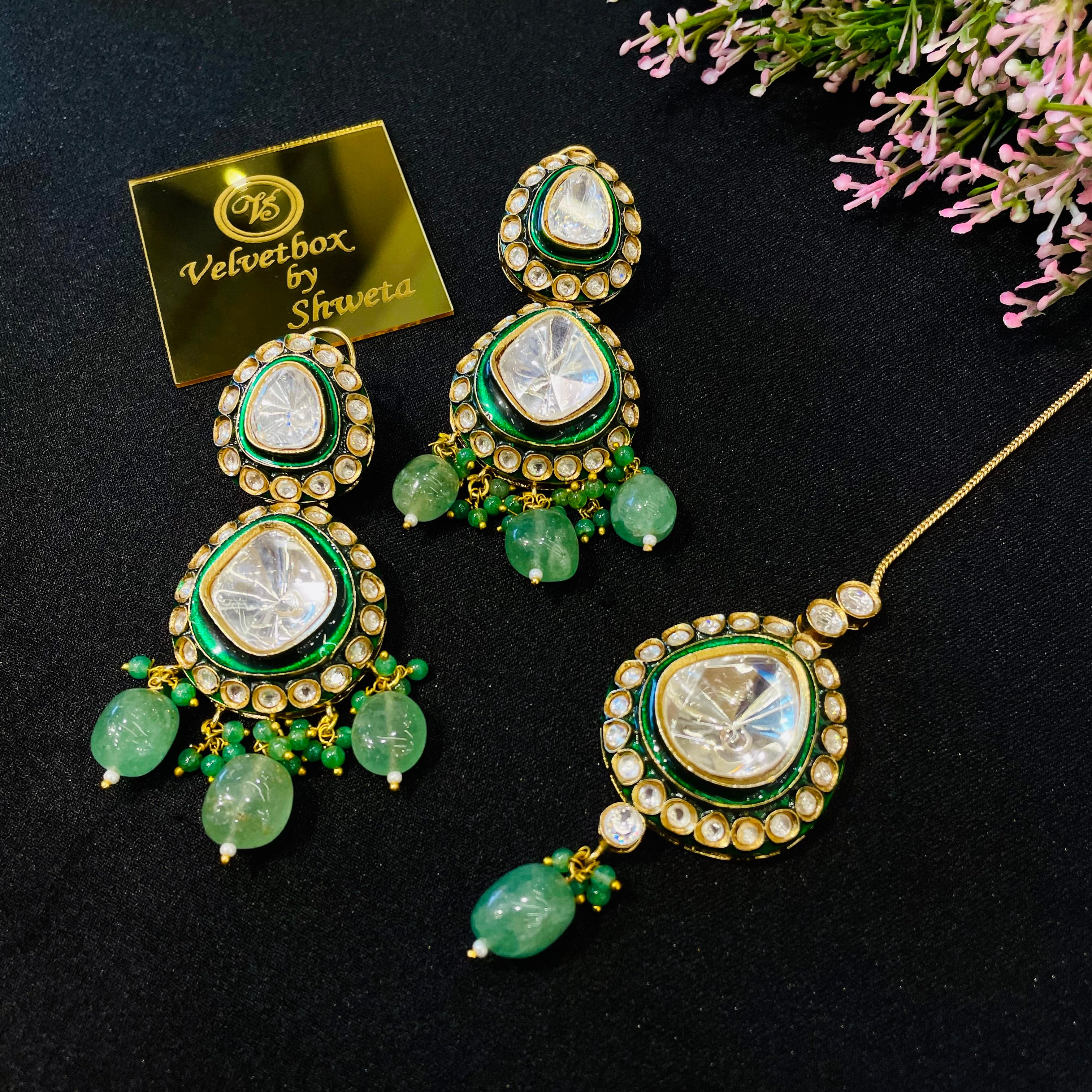 Nayaab Amayera Polki Neckpiece