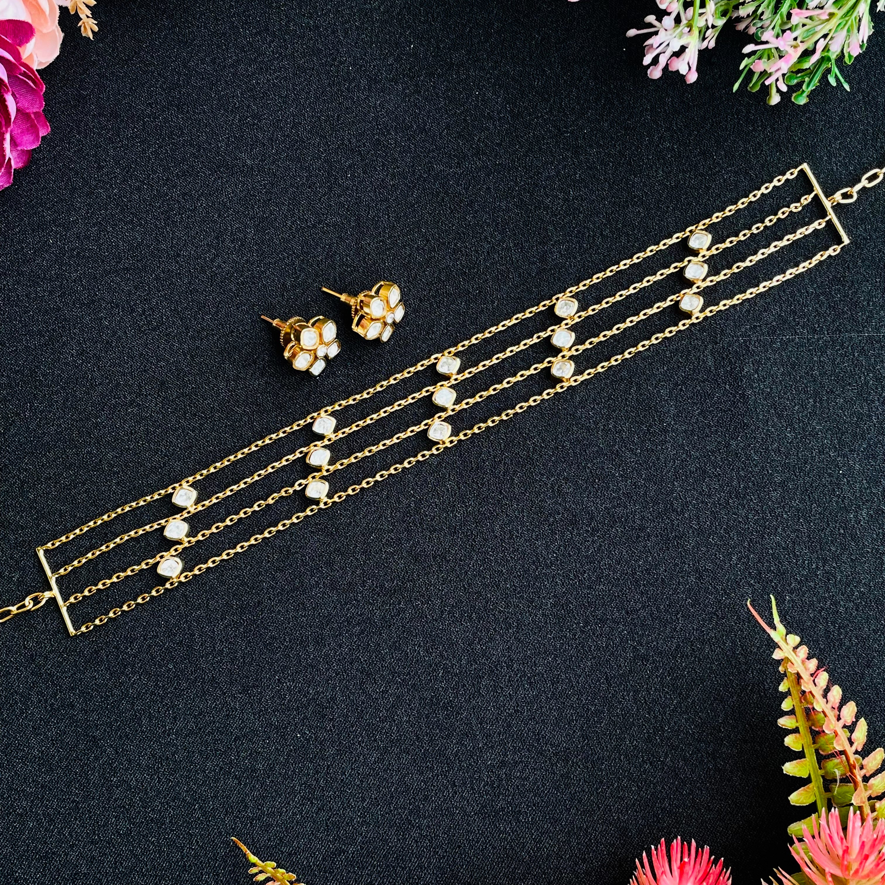 Nayaab Jivika Polki Choker