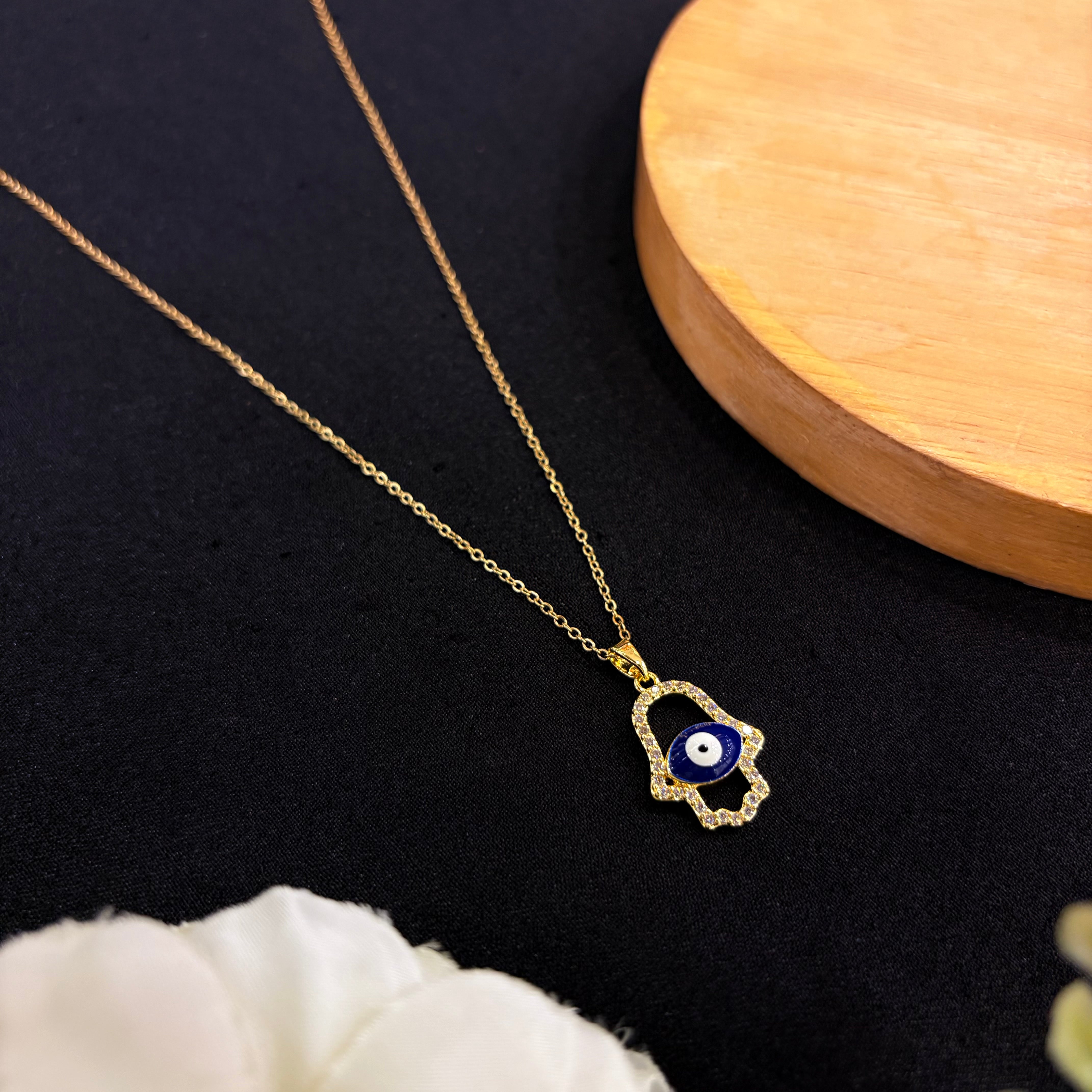Nazar Hamsa Neck chain