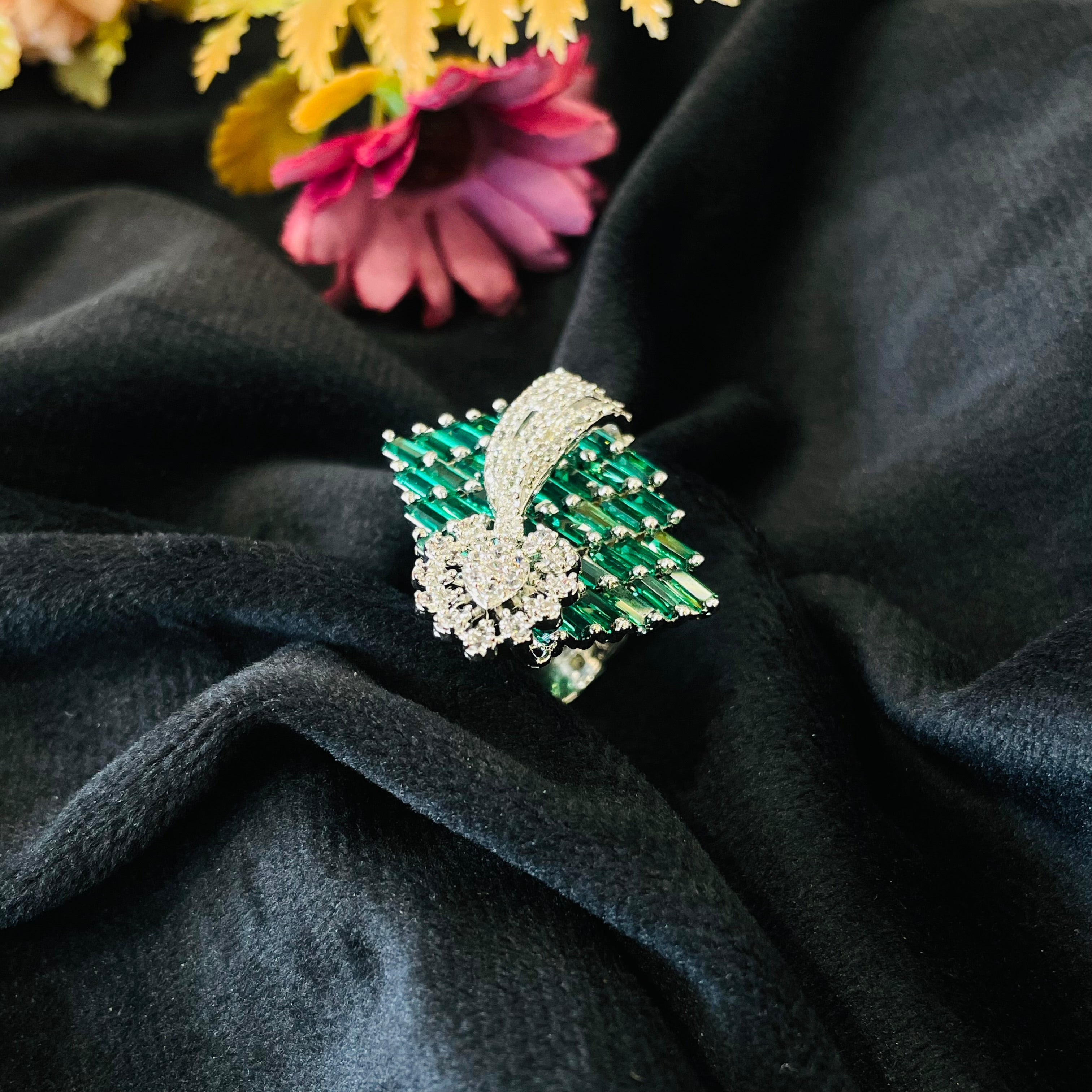 Vs sterling silver cocktail ring 212