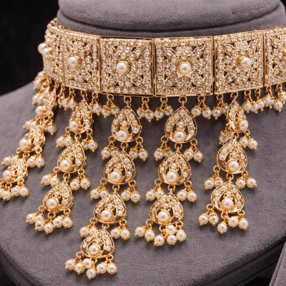 Nayaab Tara Jadau choker