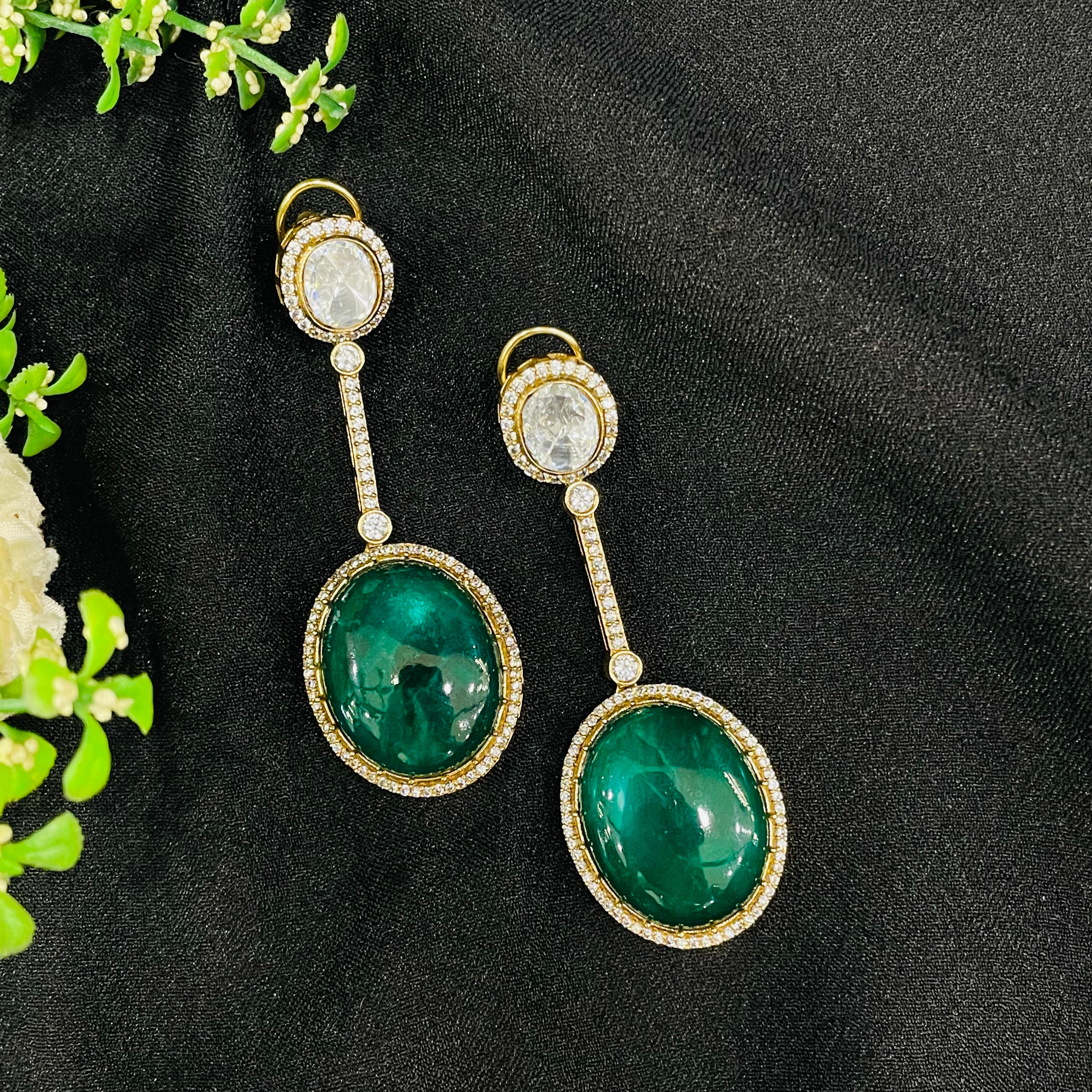 Nayaab Annie Polki Earrings