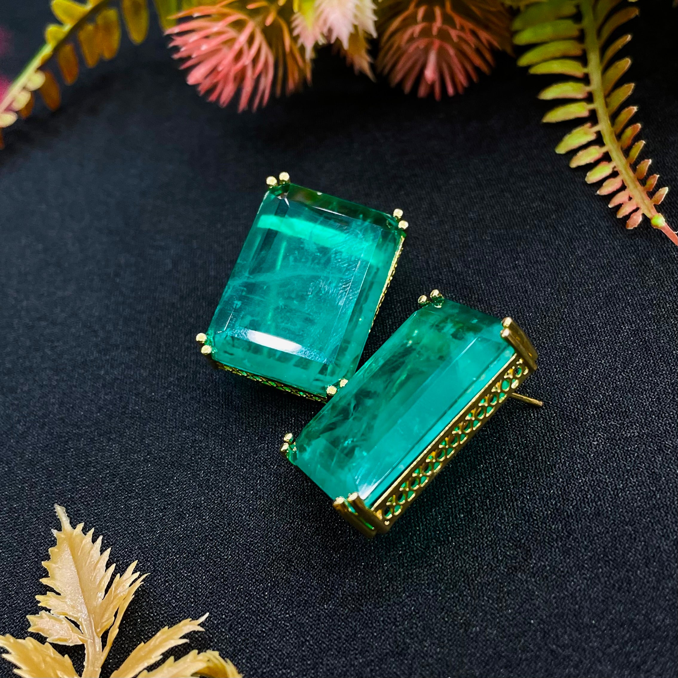 Nayaab Doublet Stone Studs