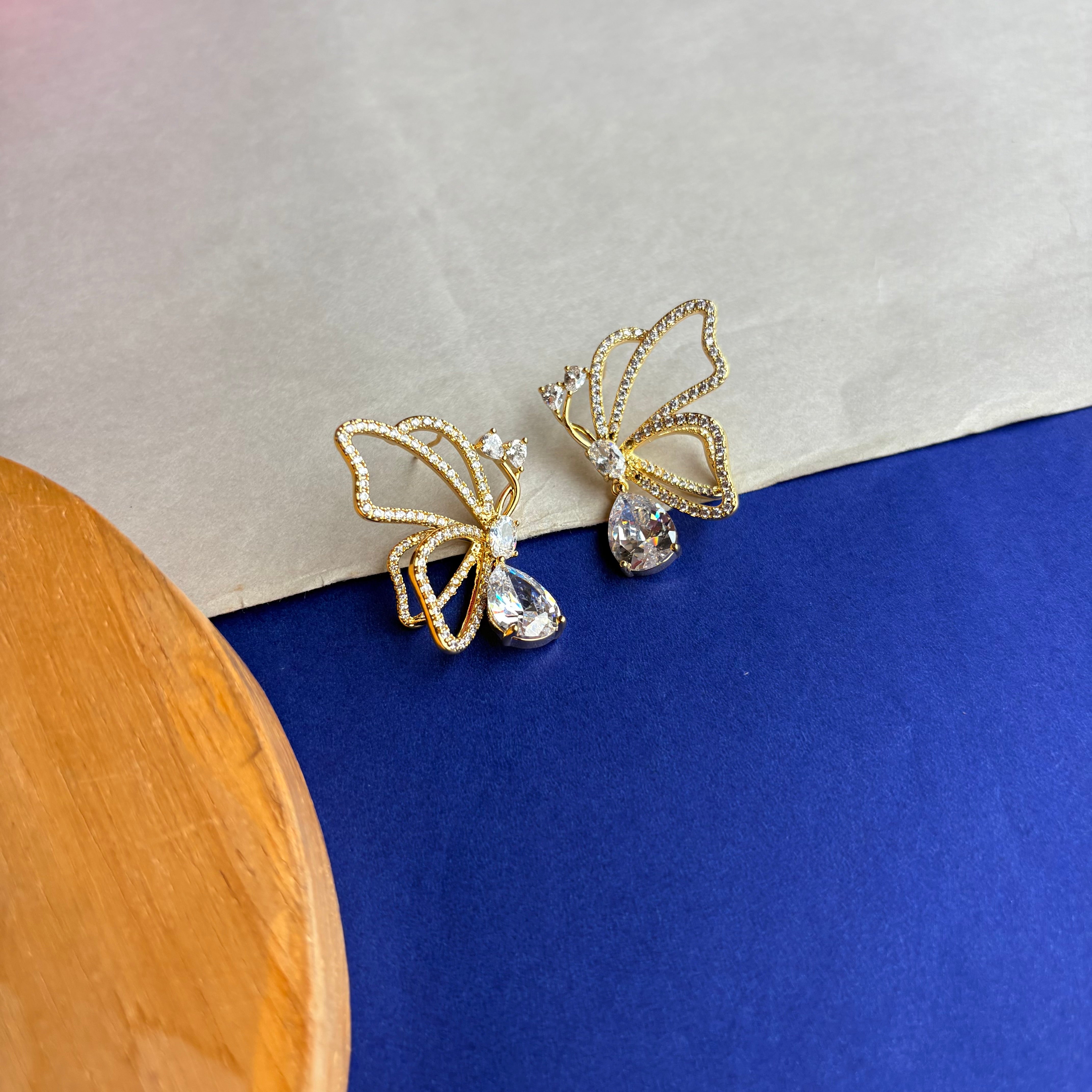Elara Butterfly Earrings