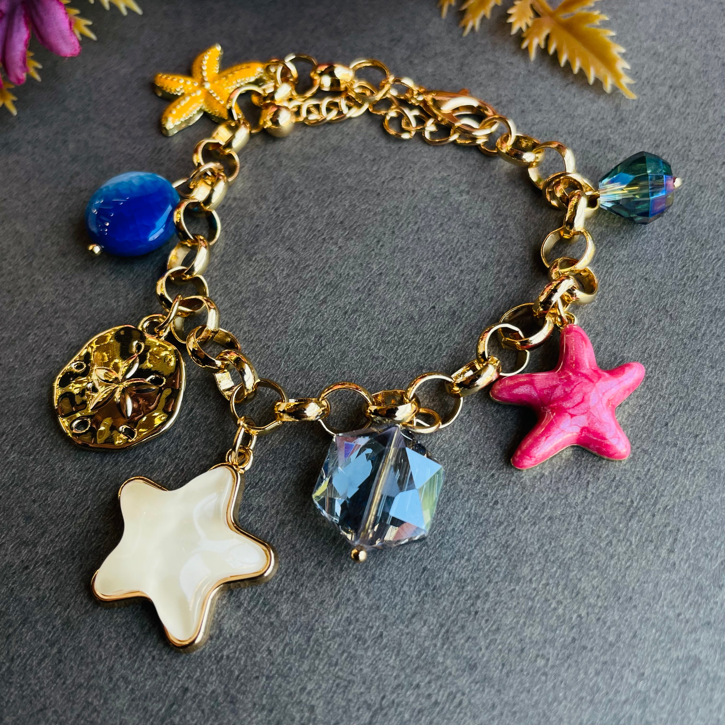 Layla Star Neckpiece With Bracelet Combo