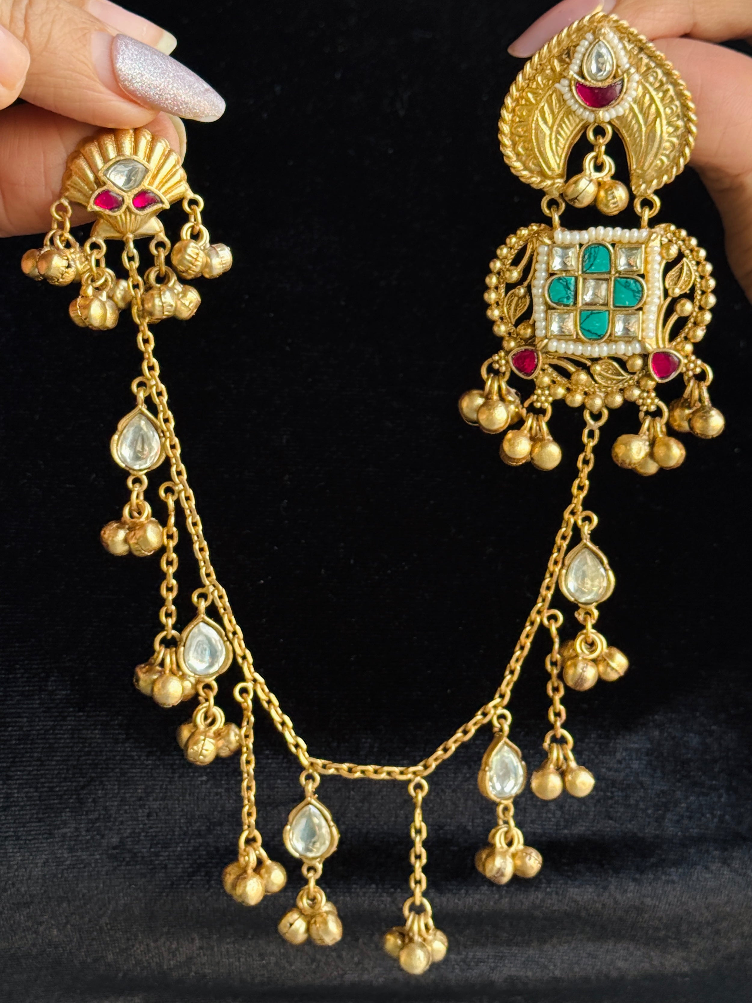 Nayaab Earrings with kansahara