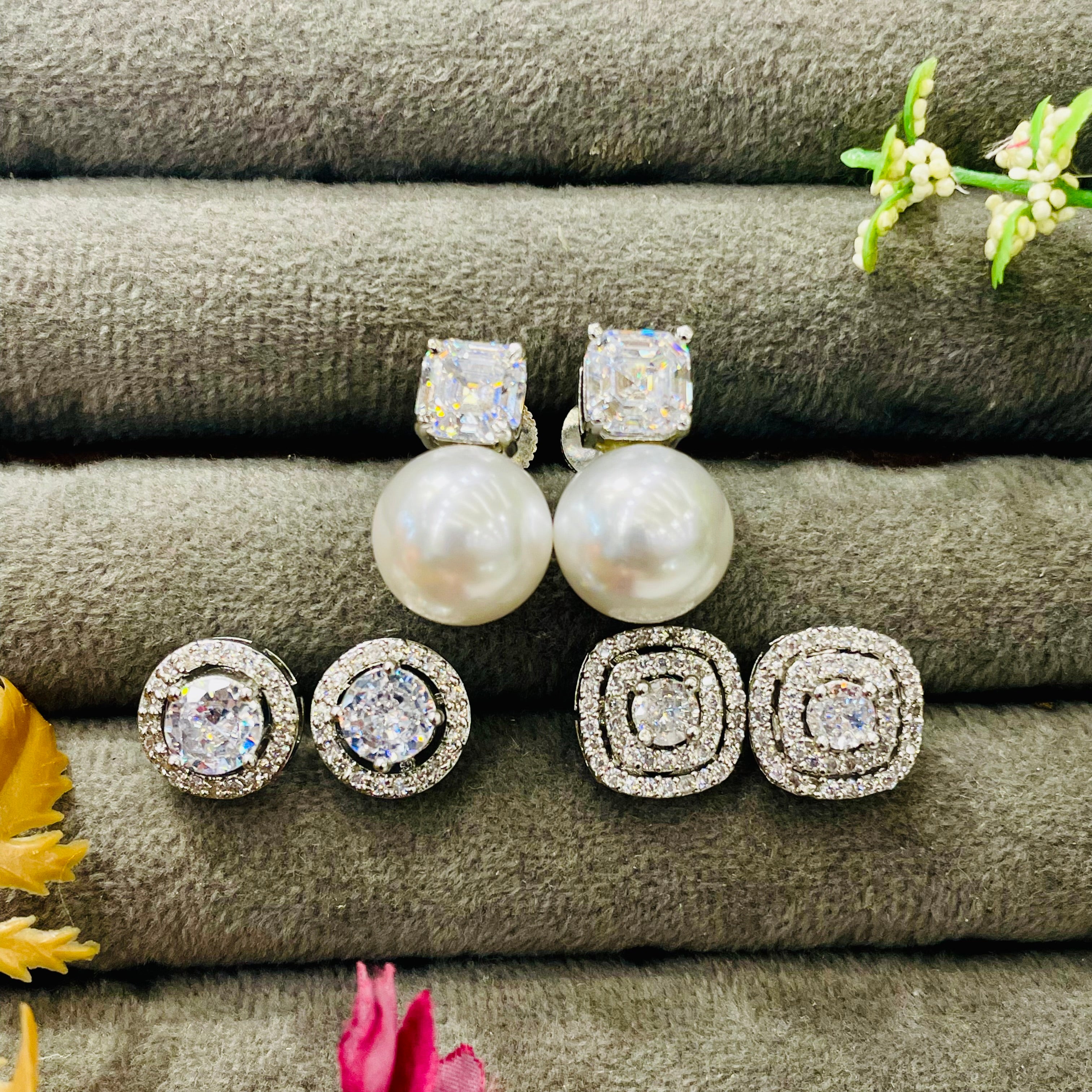 Ad Alisha Studs Combo