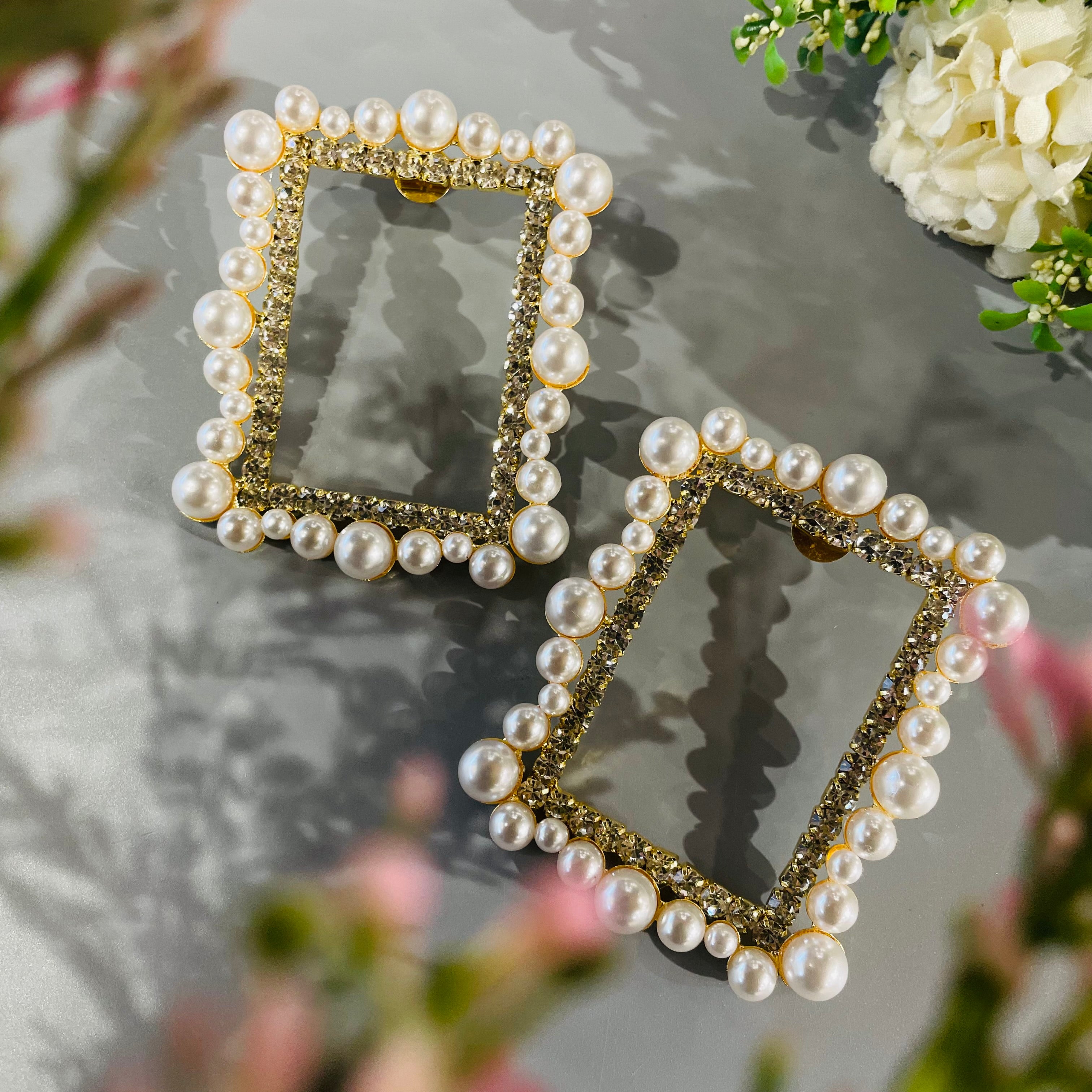 Layla Siya Pearl Earrings