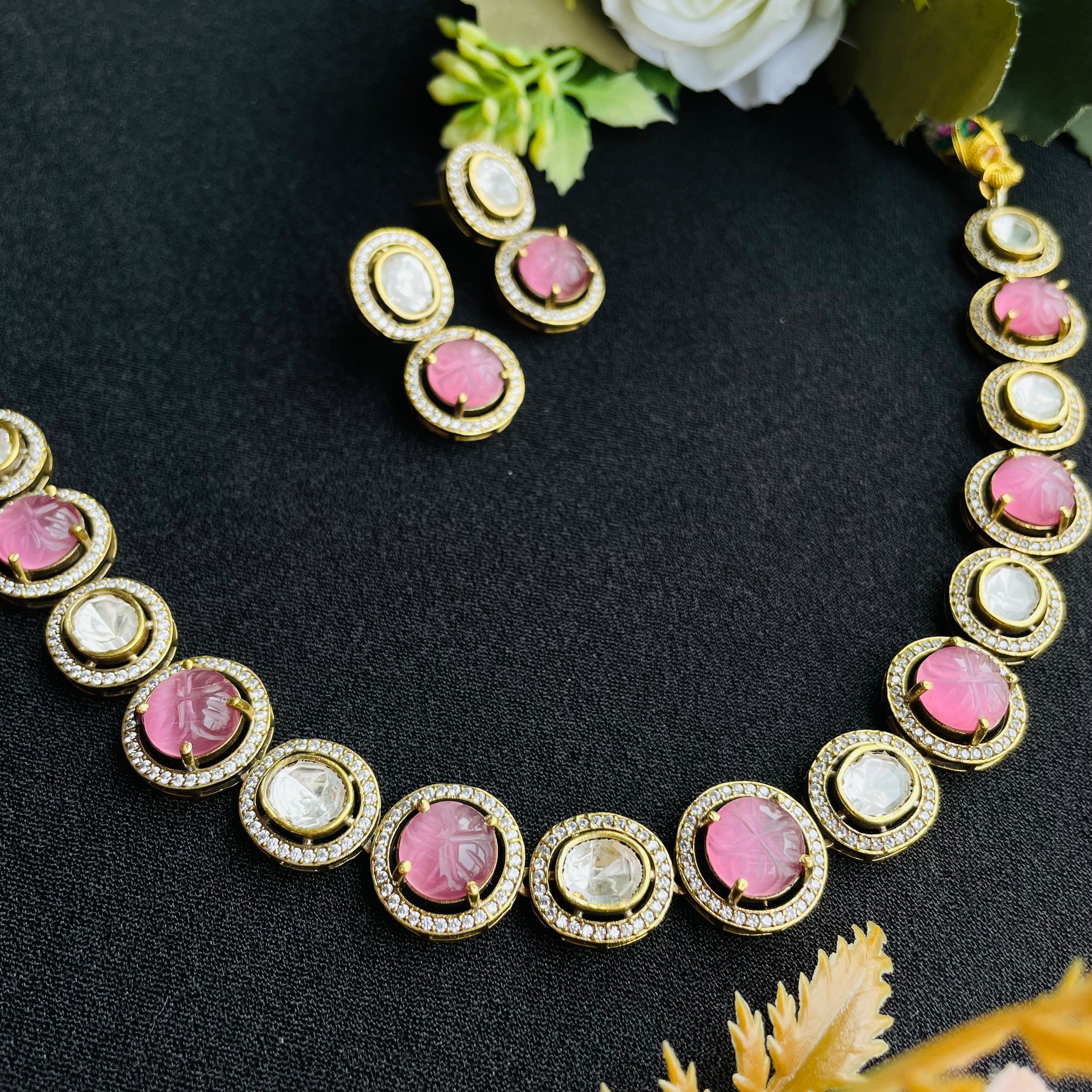 Nayaab Amrita Polki Neckpiece