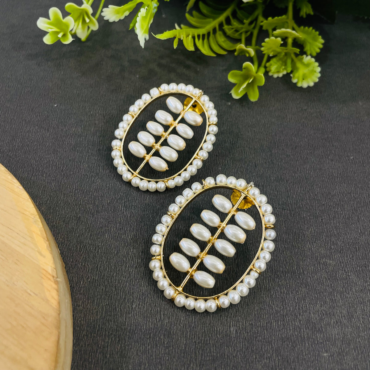 Aurelia Pearl Vine Earrings