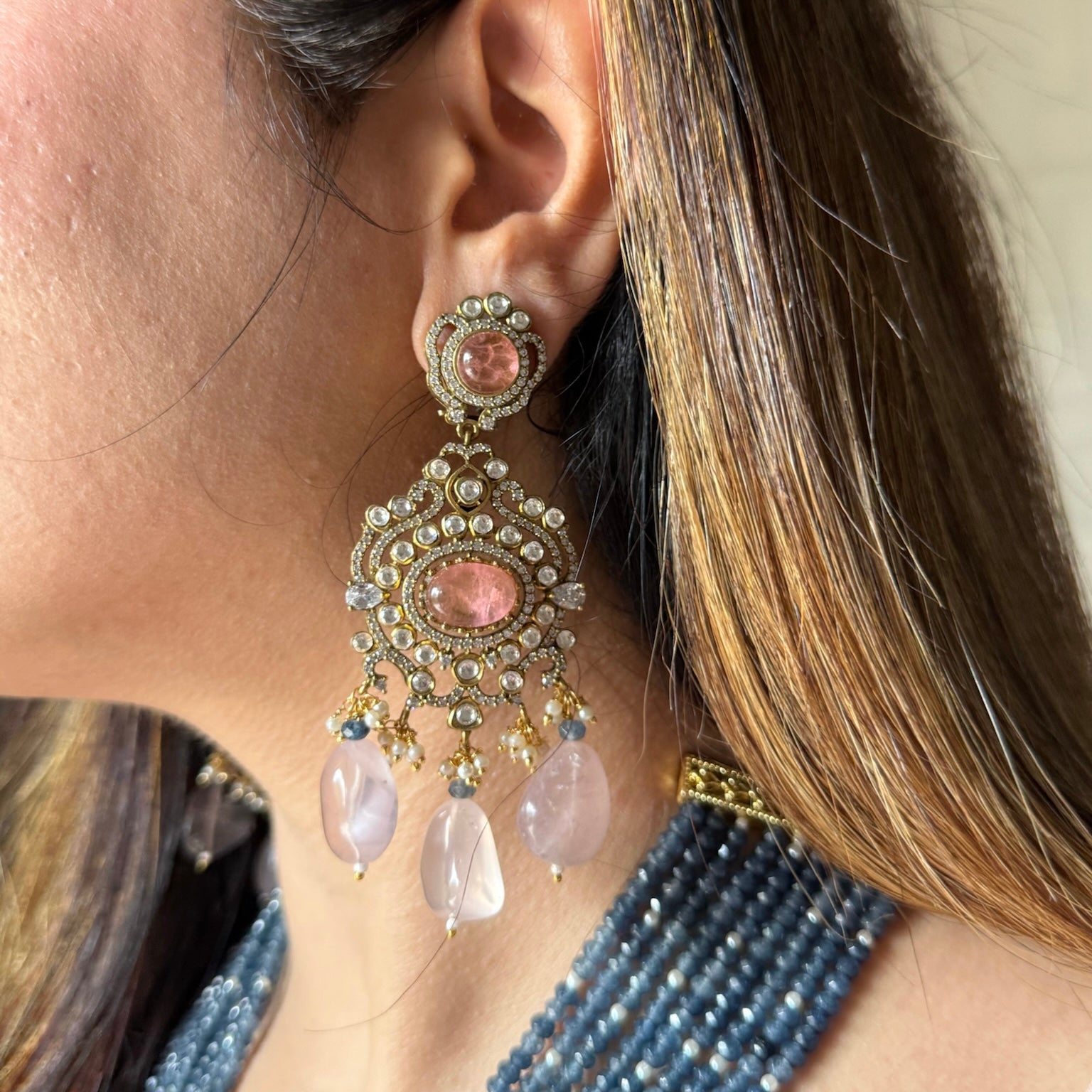 Nayaab Adya Polki Neckpiece