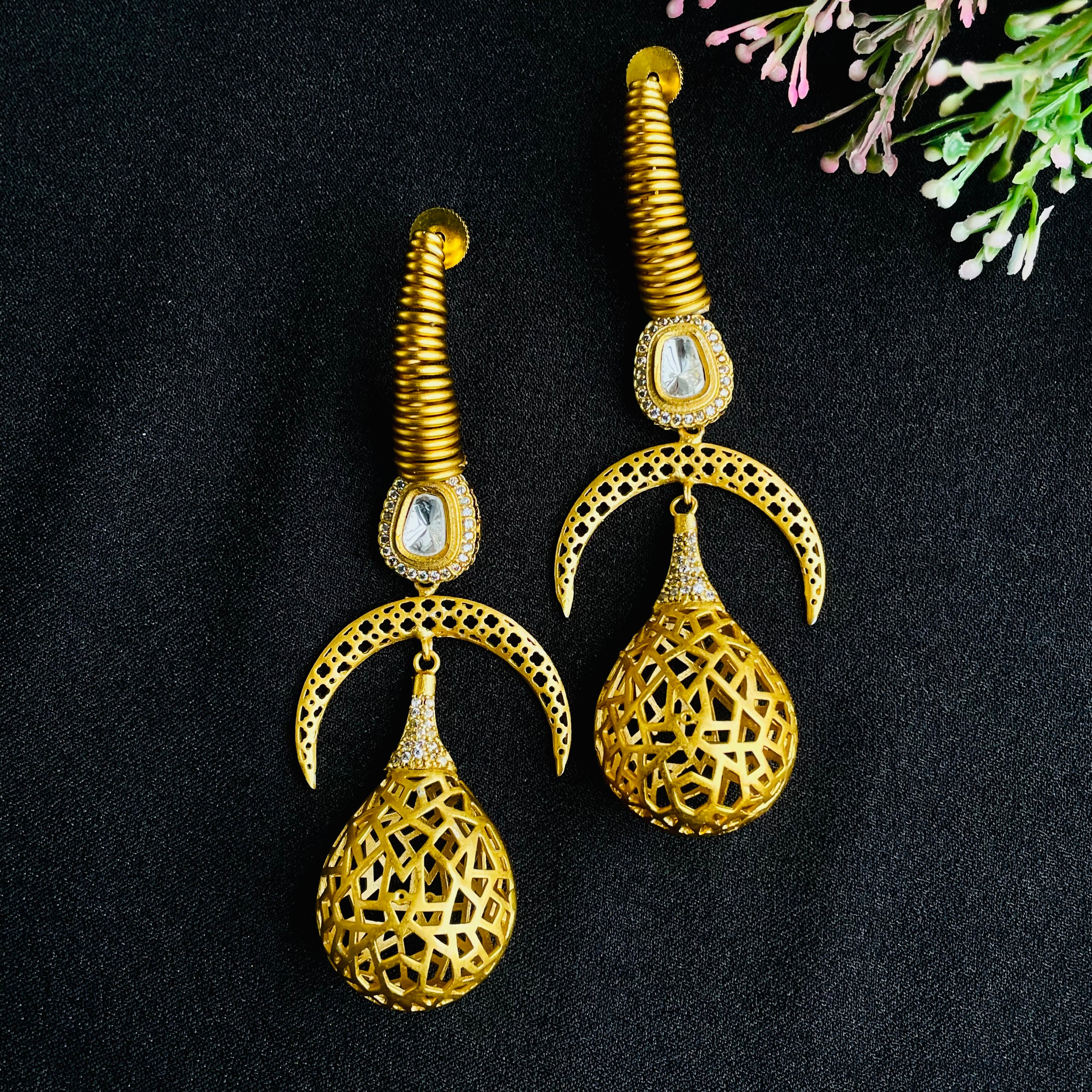 Nayaab Aarna Polki Earrings