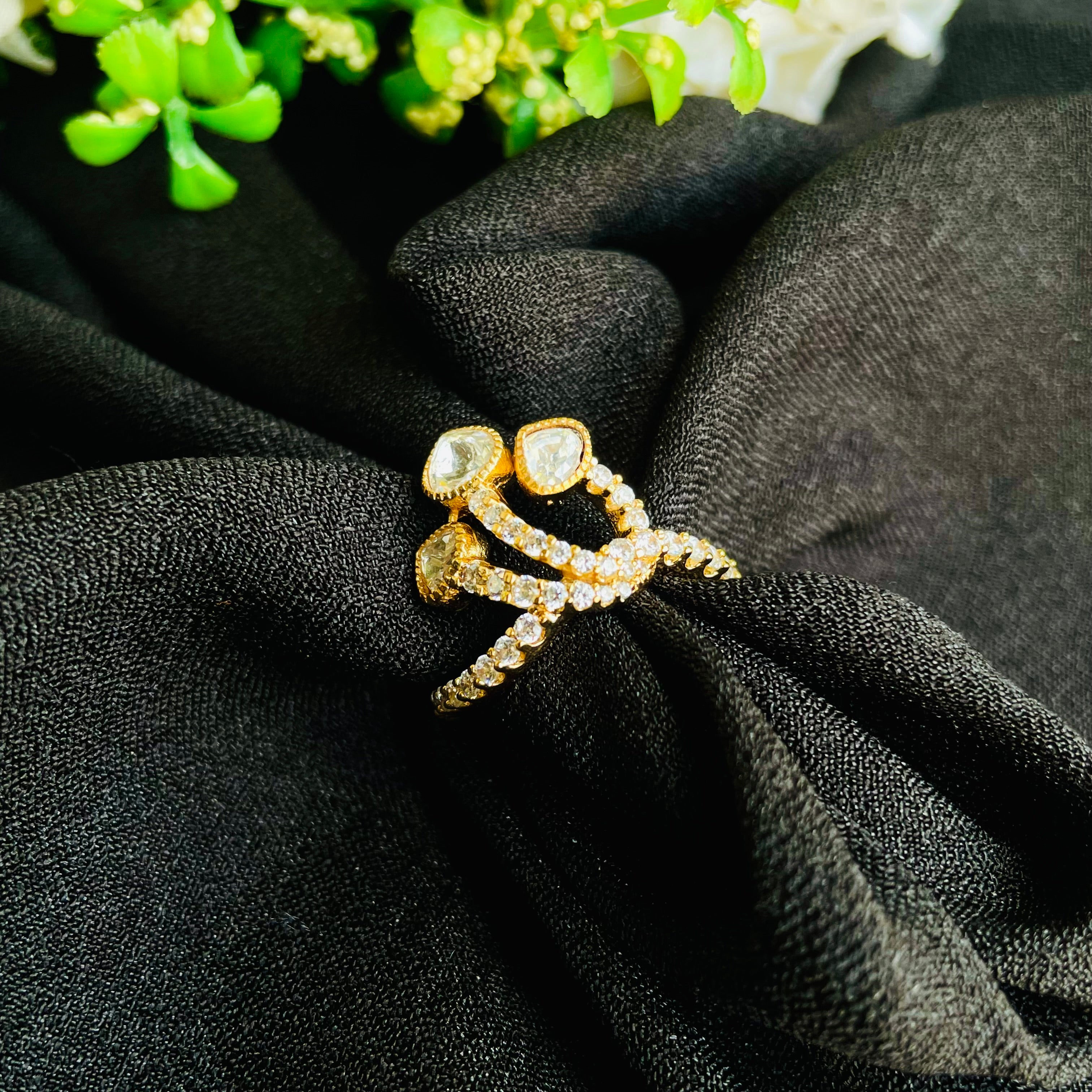 Nayaab Meher Polki Ring