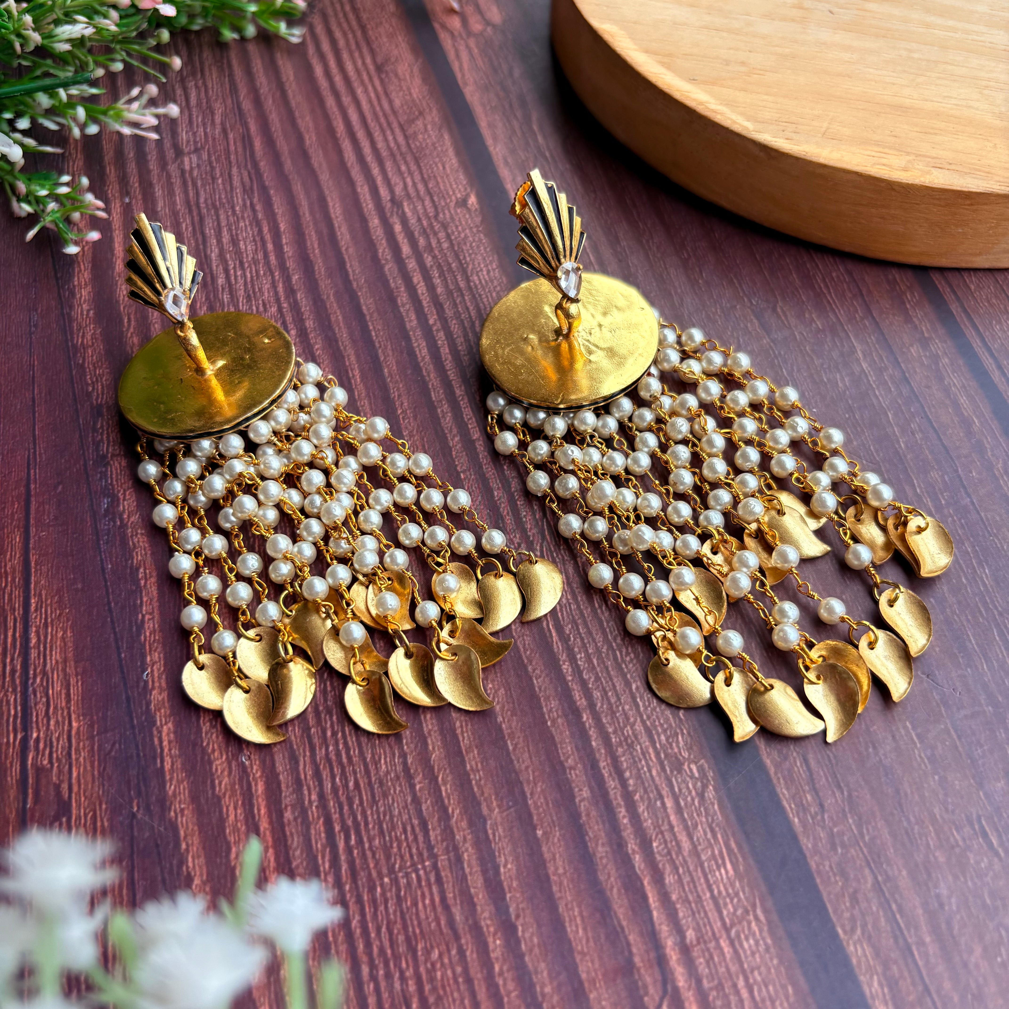 Meher Pearl Earrings