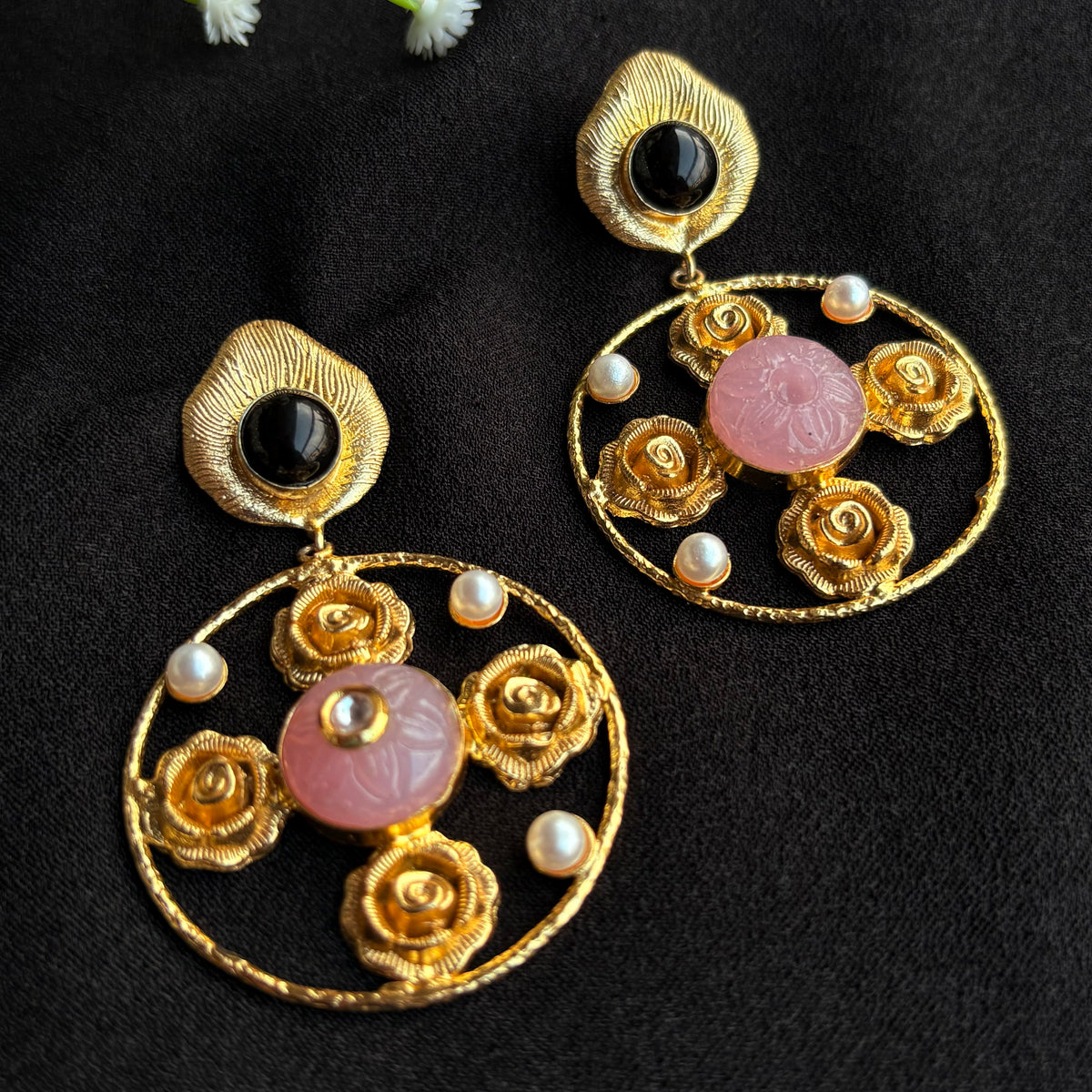 Vanyashree Floral Earrings