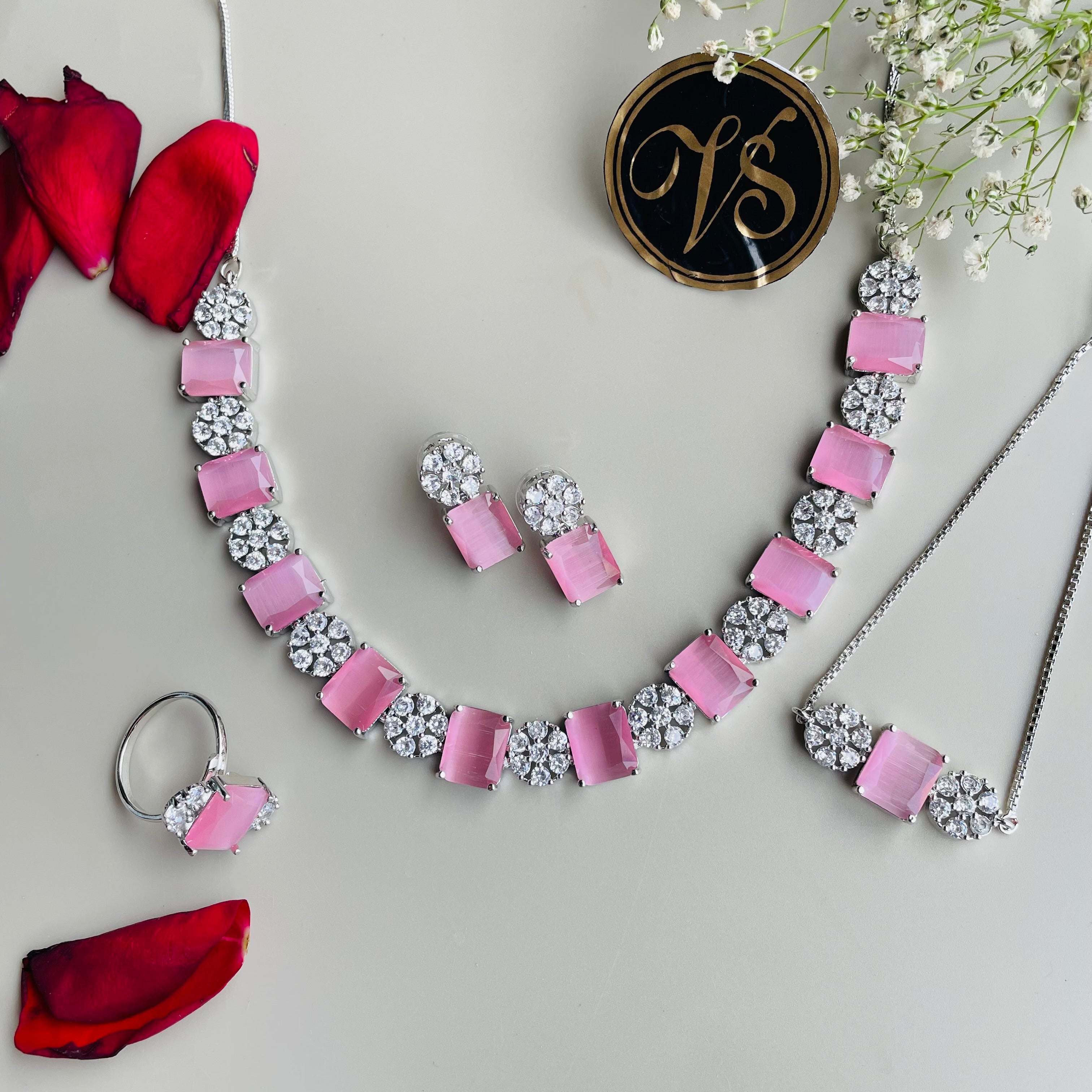 Ad leena Neckpiece combo