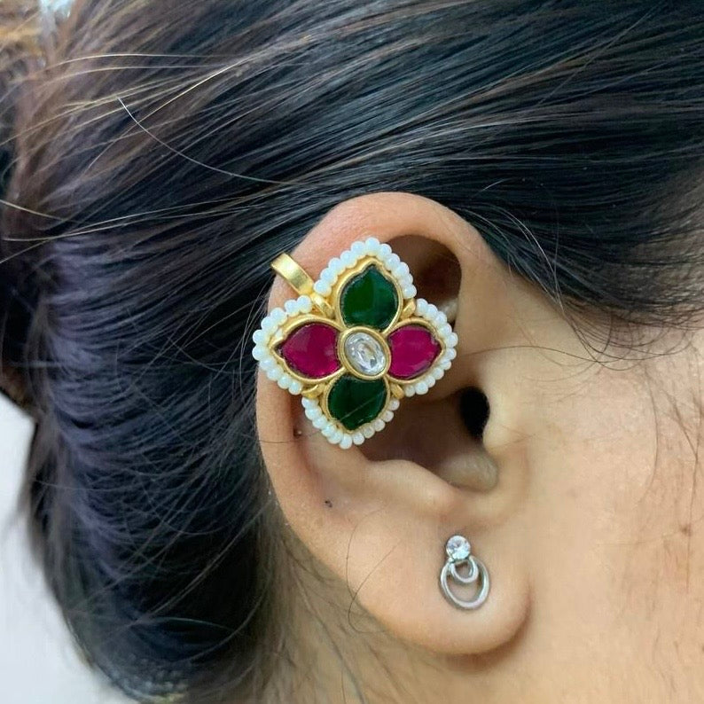 Nayaab Rose Earclip