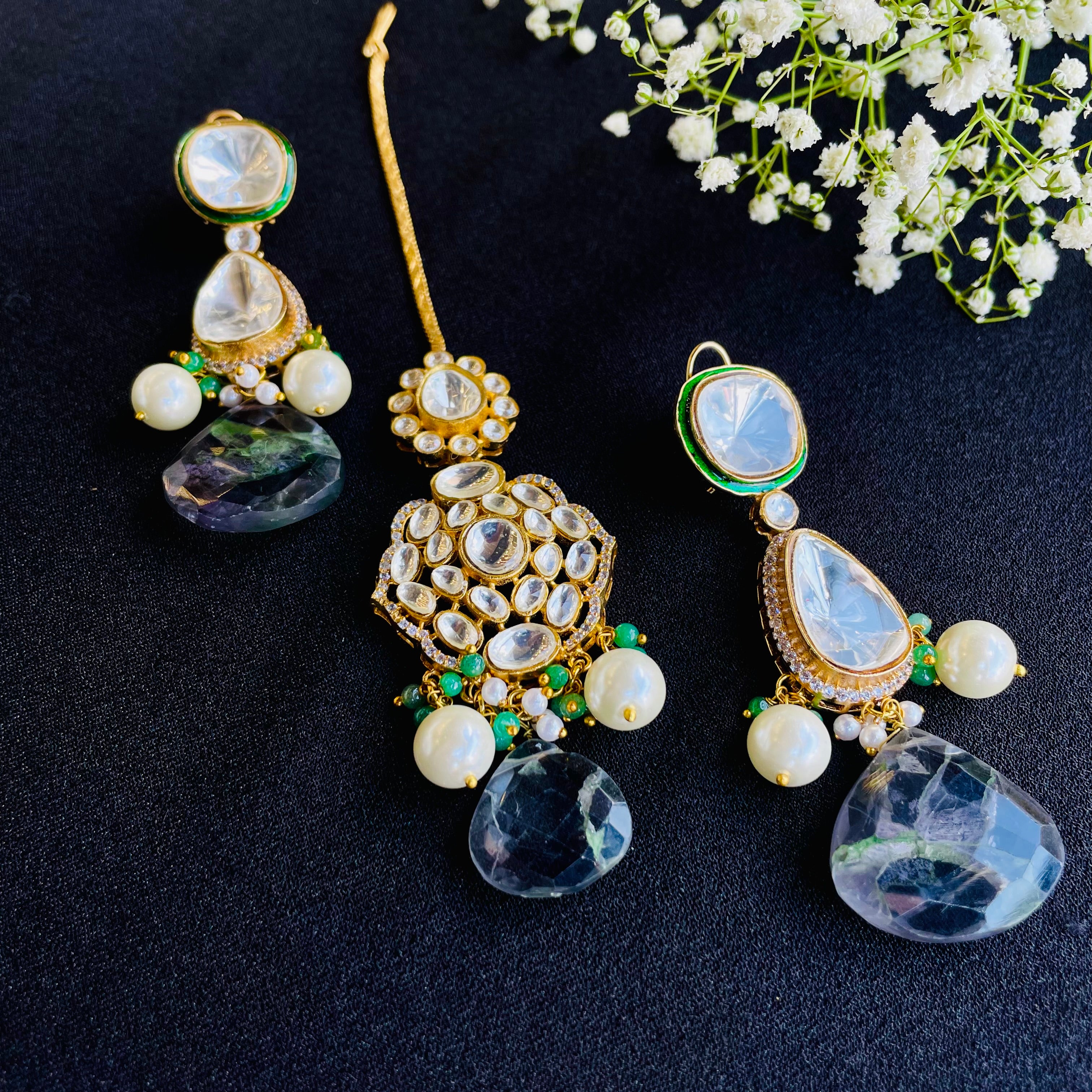 Nayaab Riya Polki Neckpiece