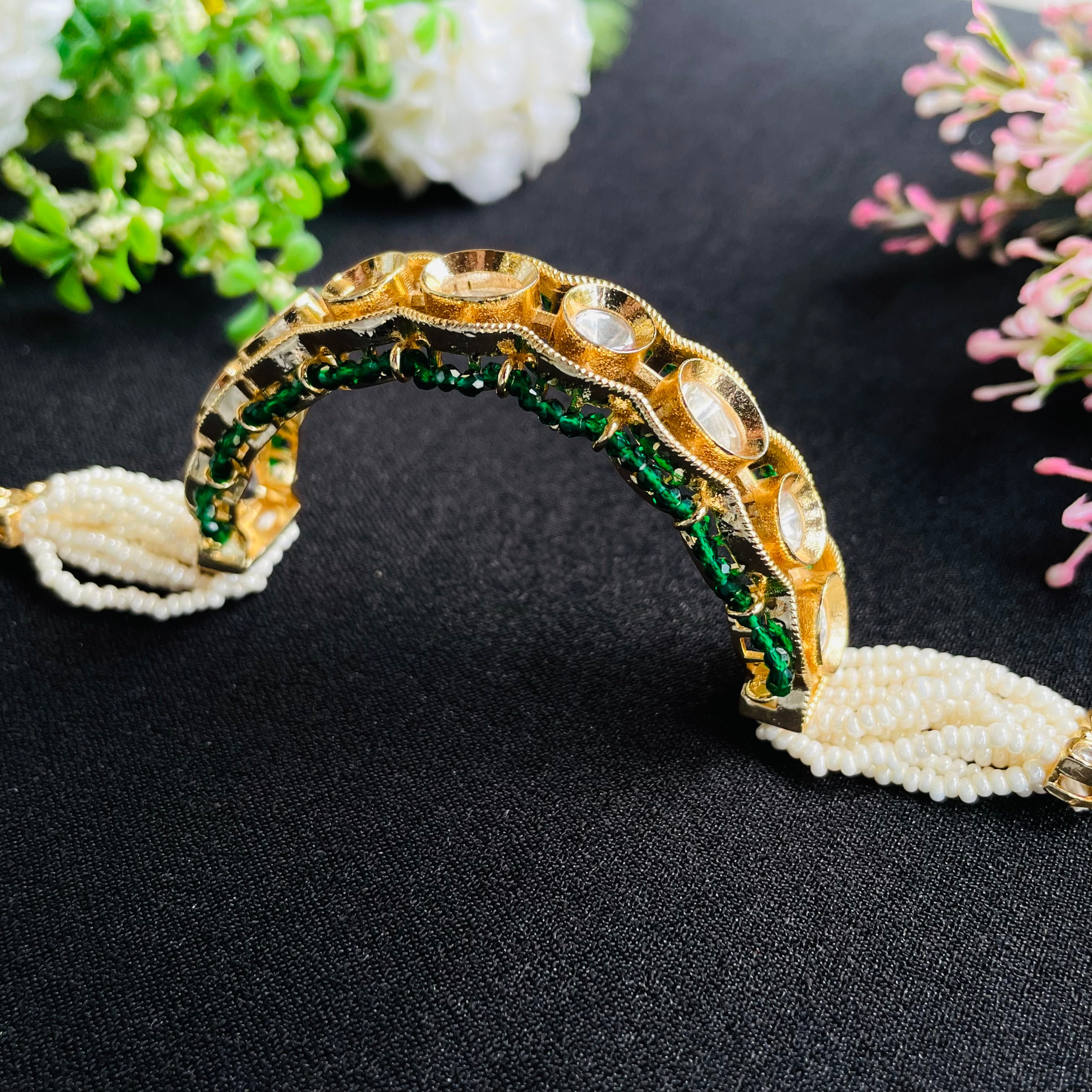 Nayaab Kashvi Polki Bracele