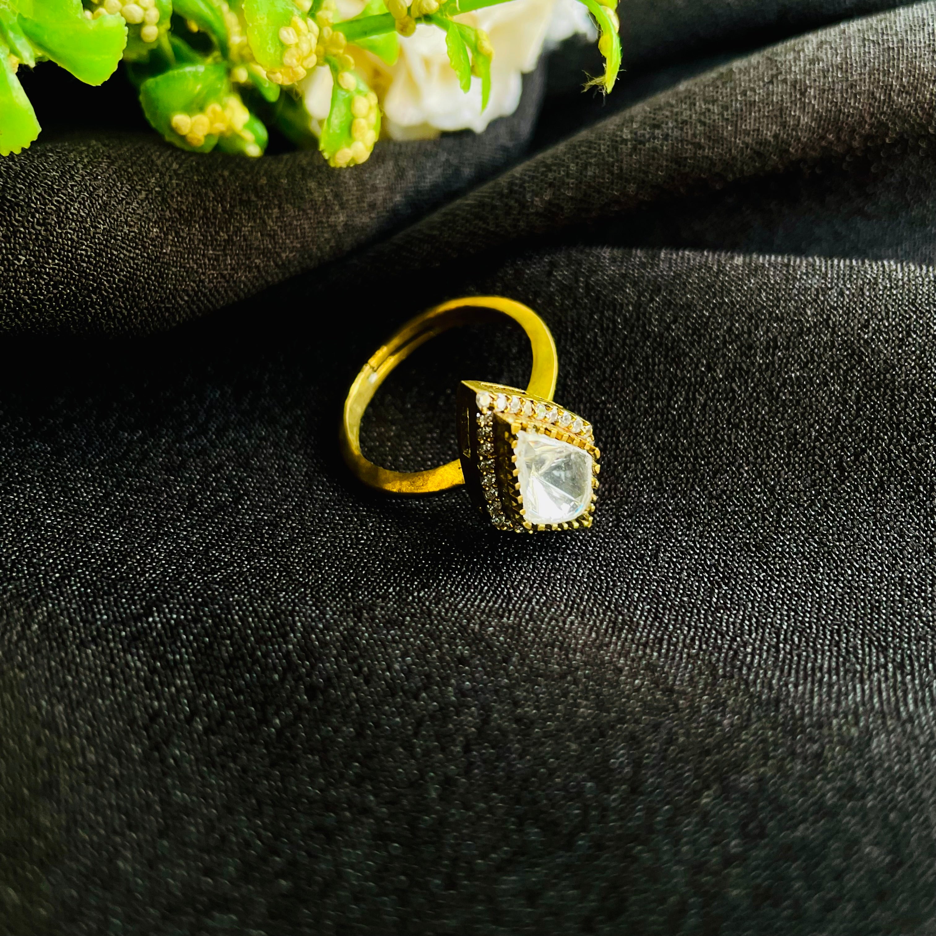 Nayaab Mahi Polki Ring