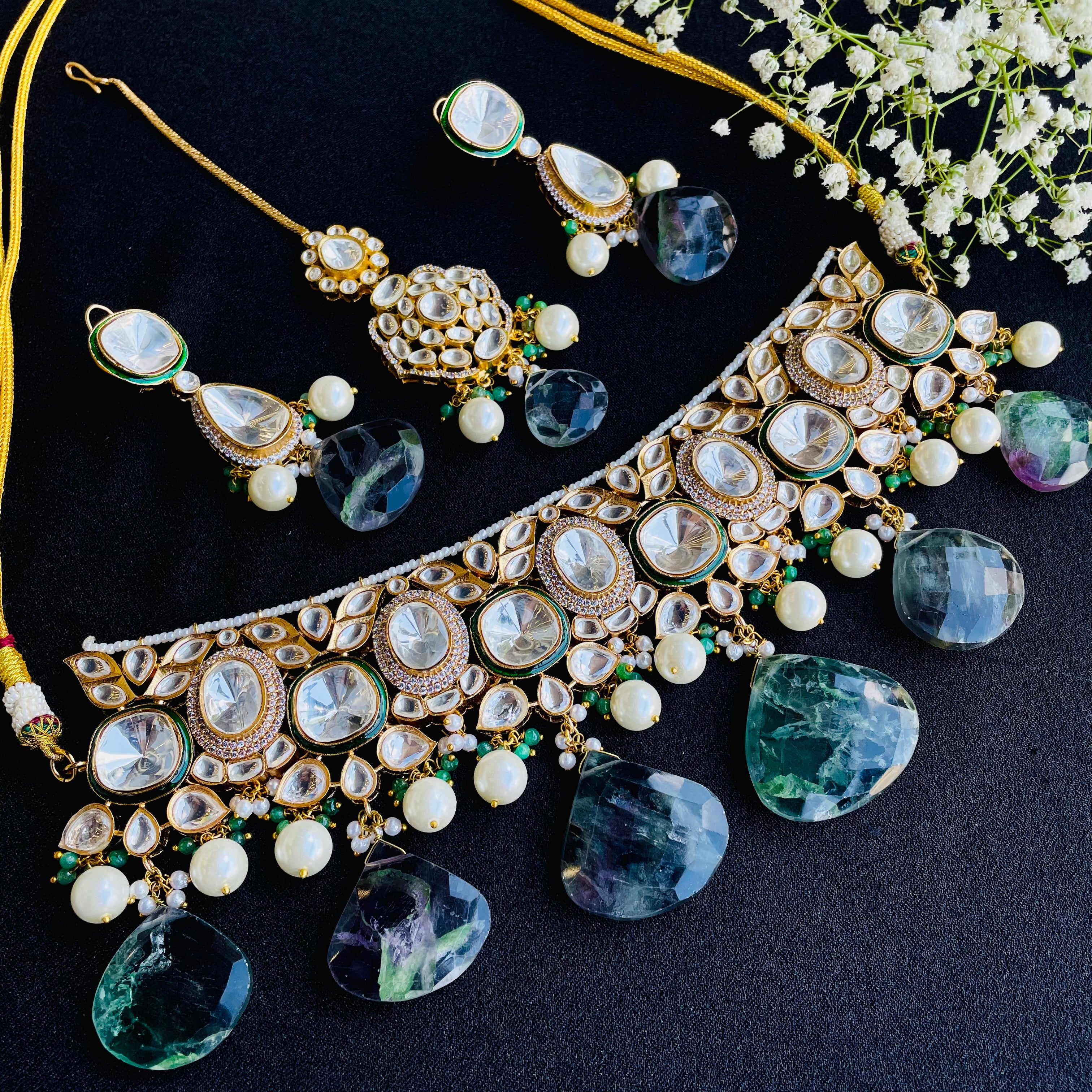 Nayaab Riya Polki Neckpiece