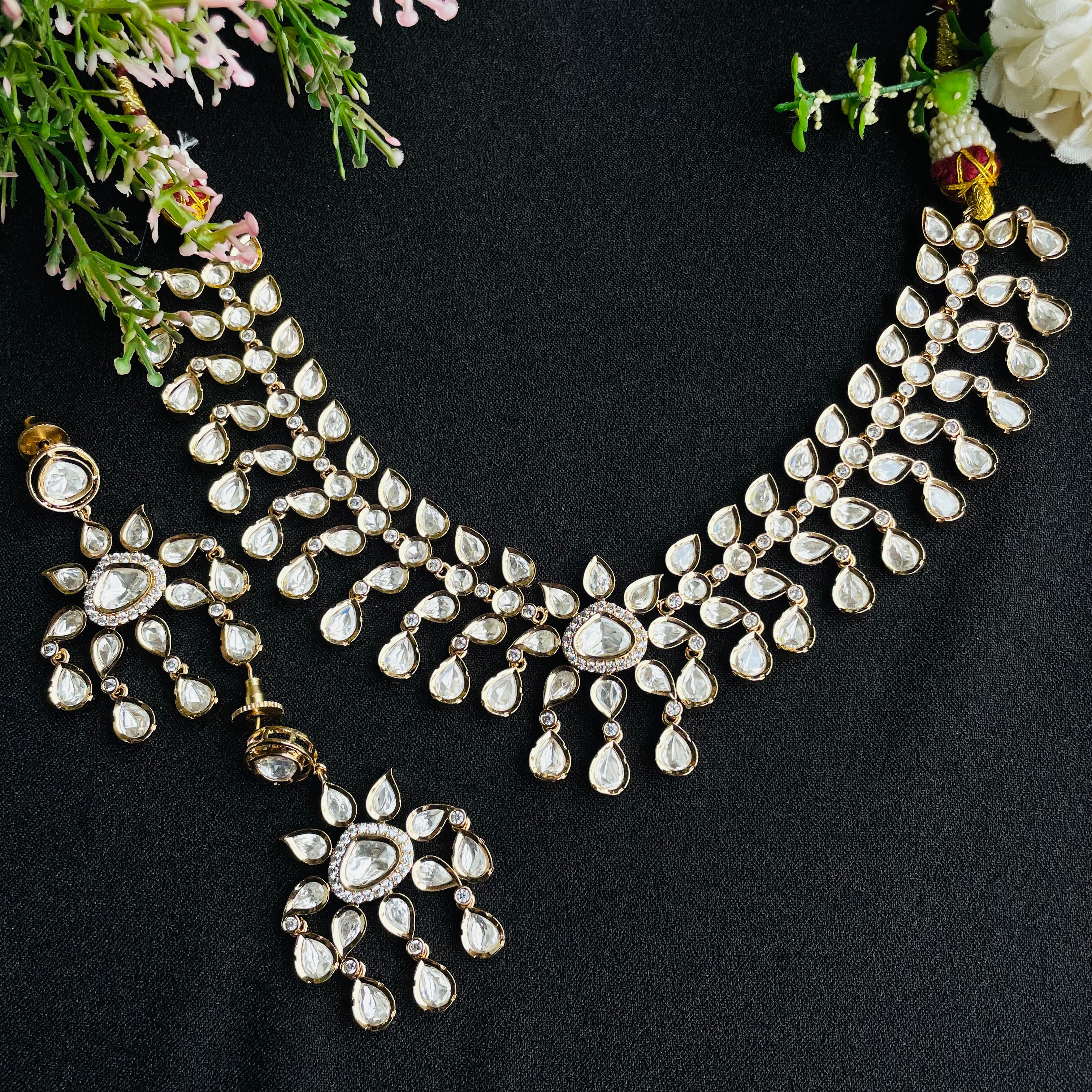Nayaab Priya Polki Neckpiece