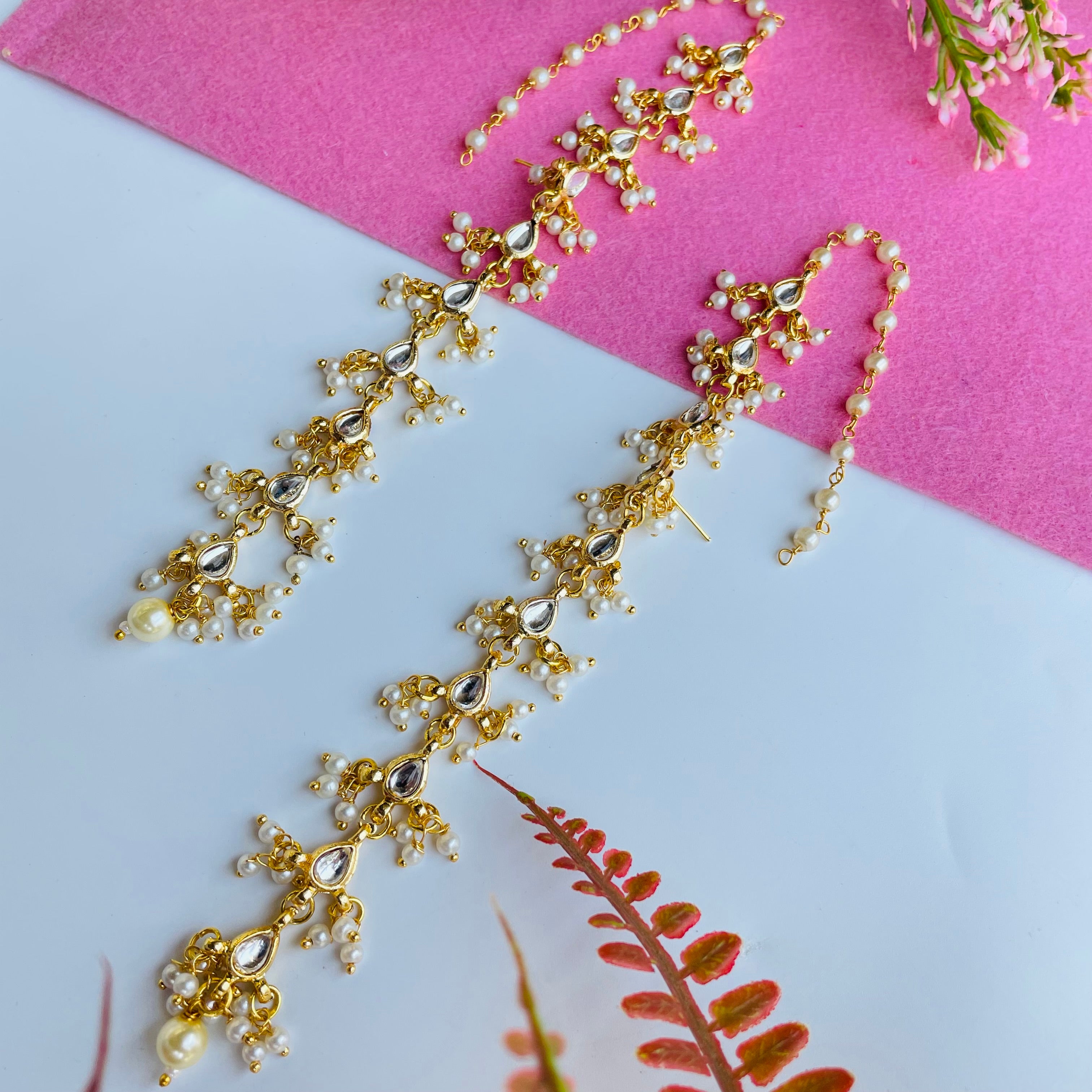 Nayaab Viral Chain Earrings