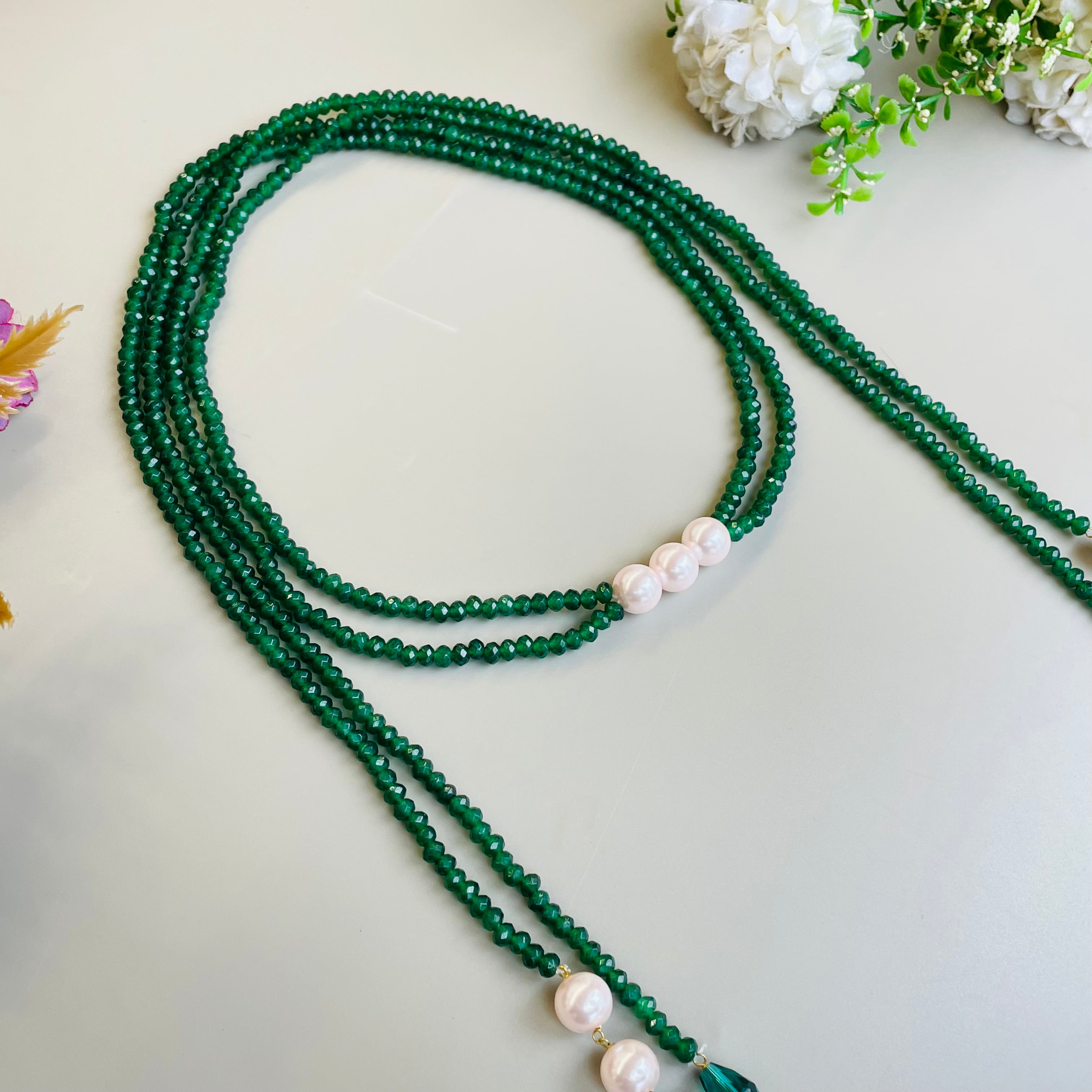 Nayaab Vanessa pearl long mala