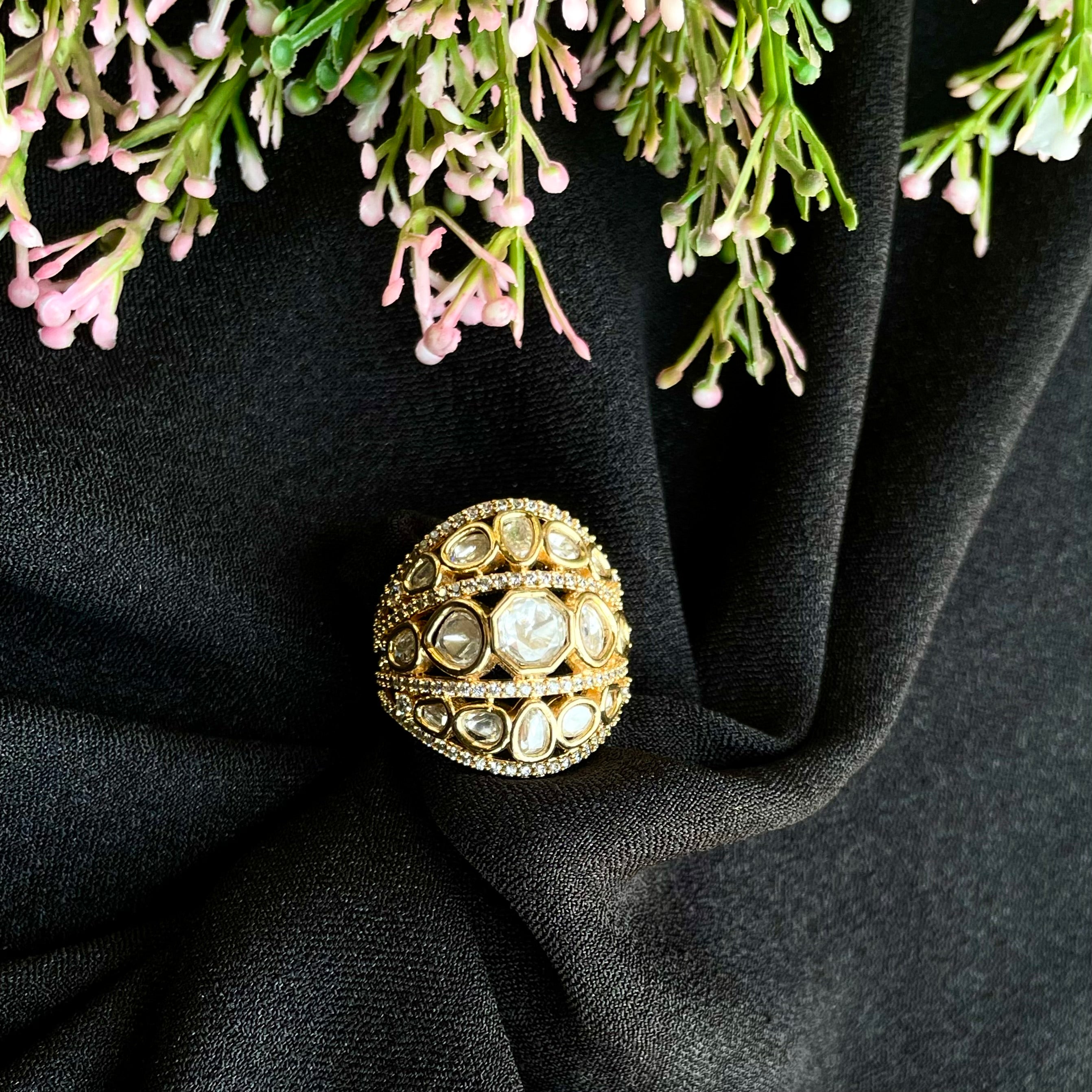 Nayaab arushi Polki ring