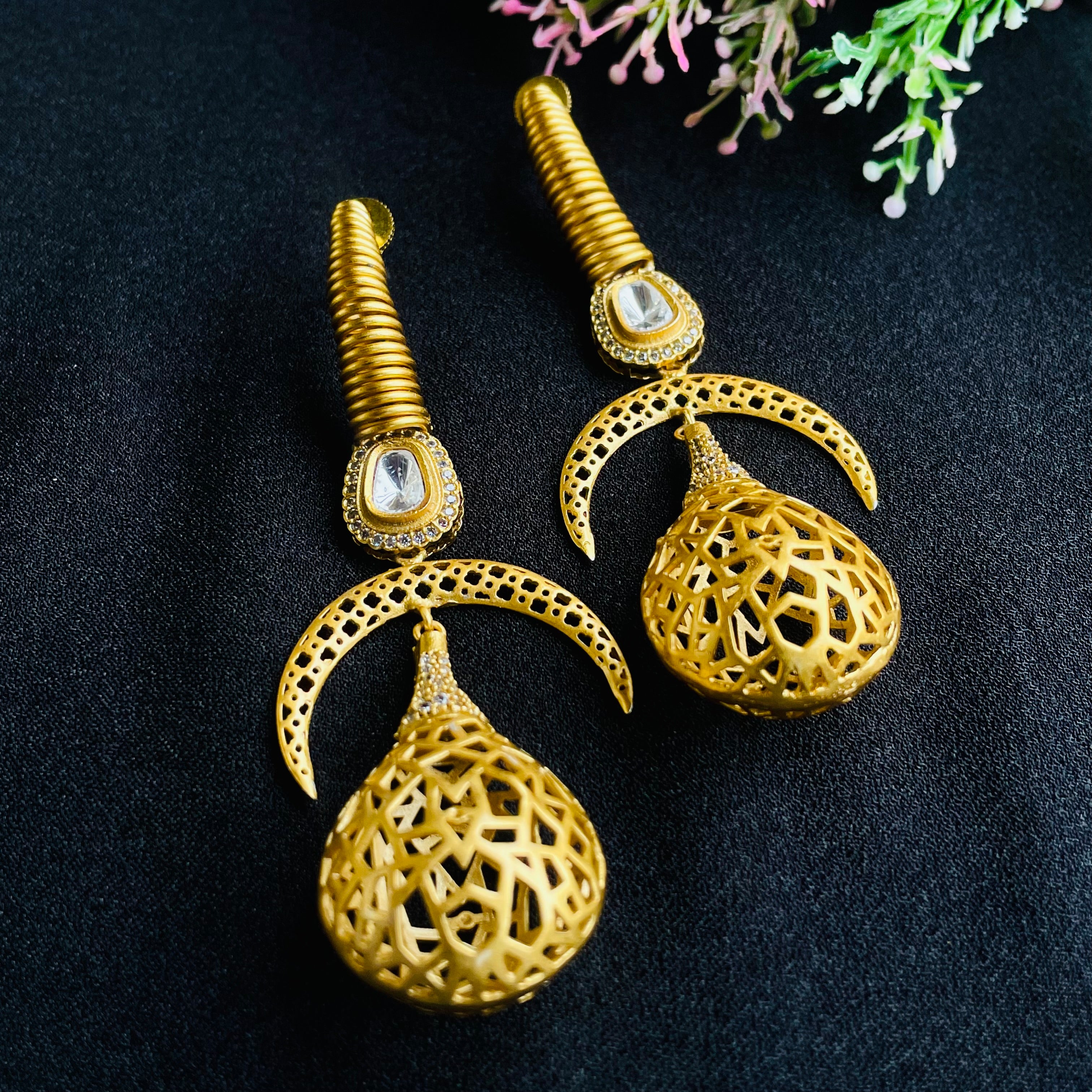 Nayaab Aarna Polki Earrings