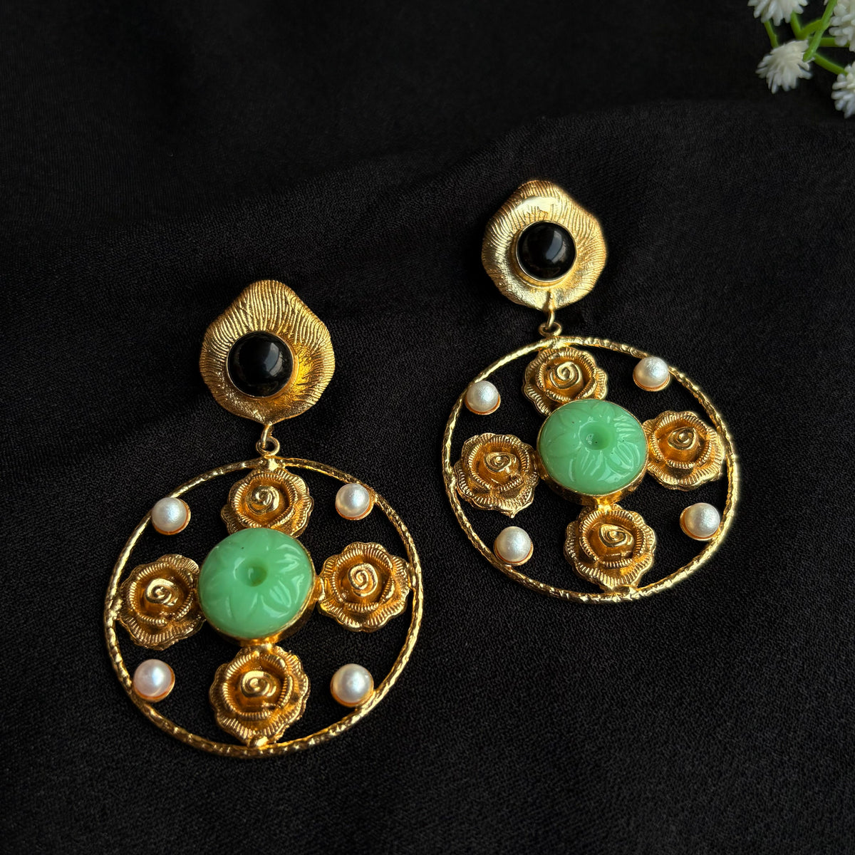 Vanyashree Floral Earrings