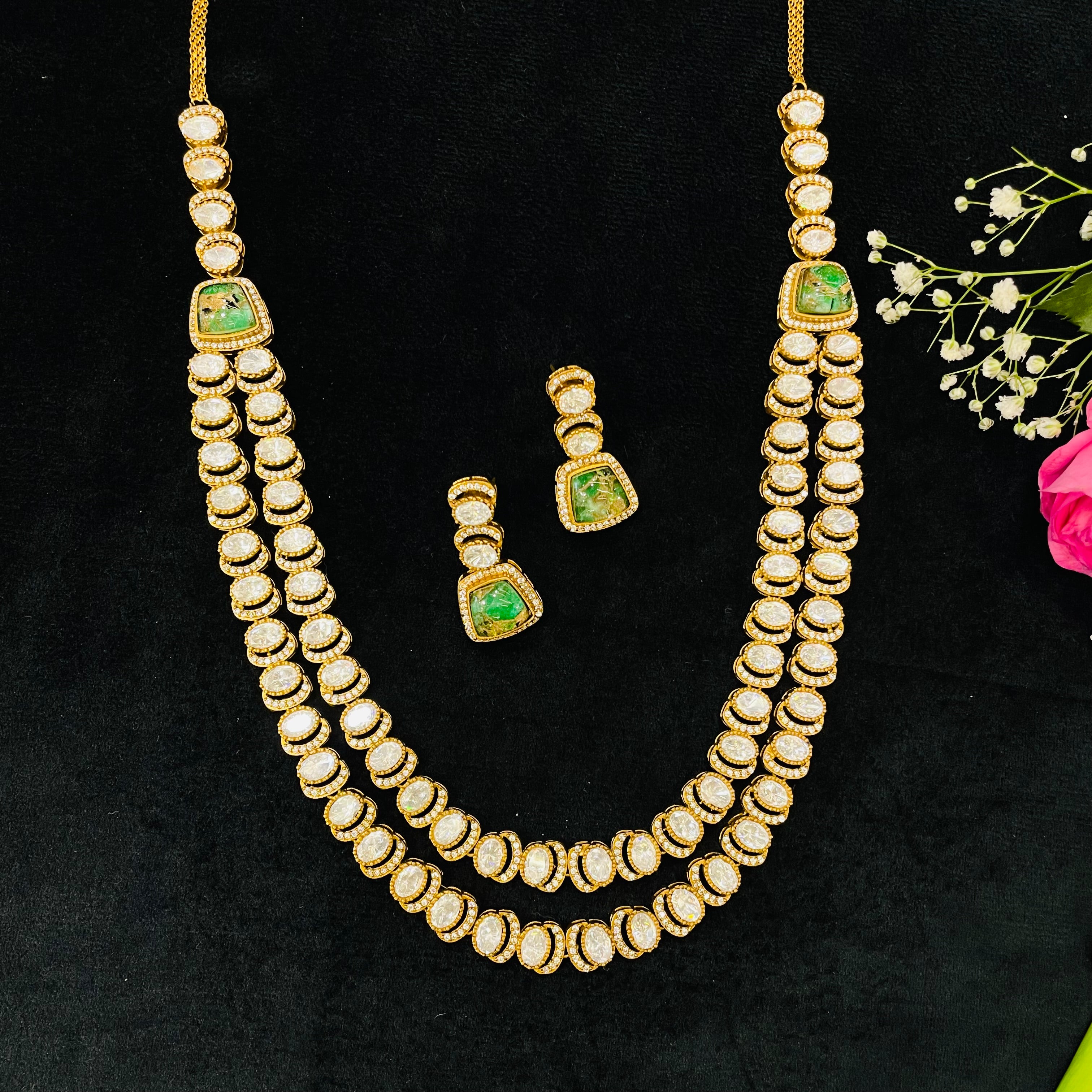 Nayaab Aarohi Polki neckpiece