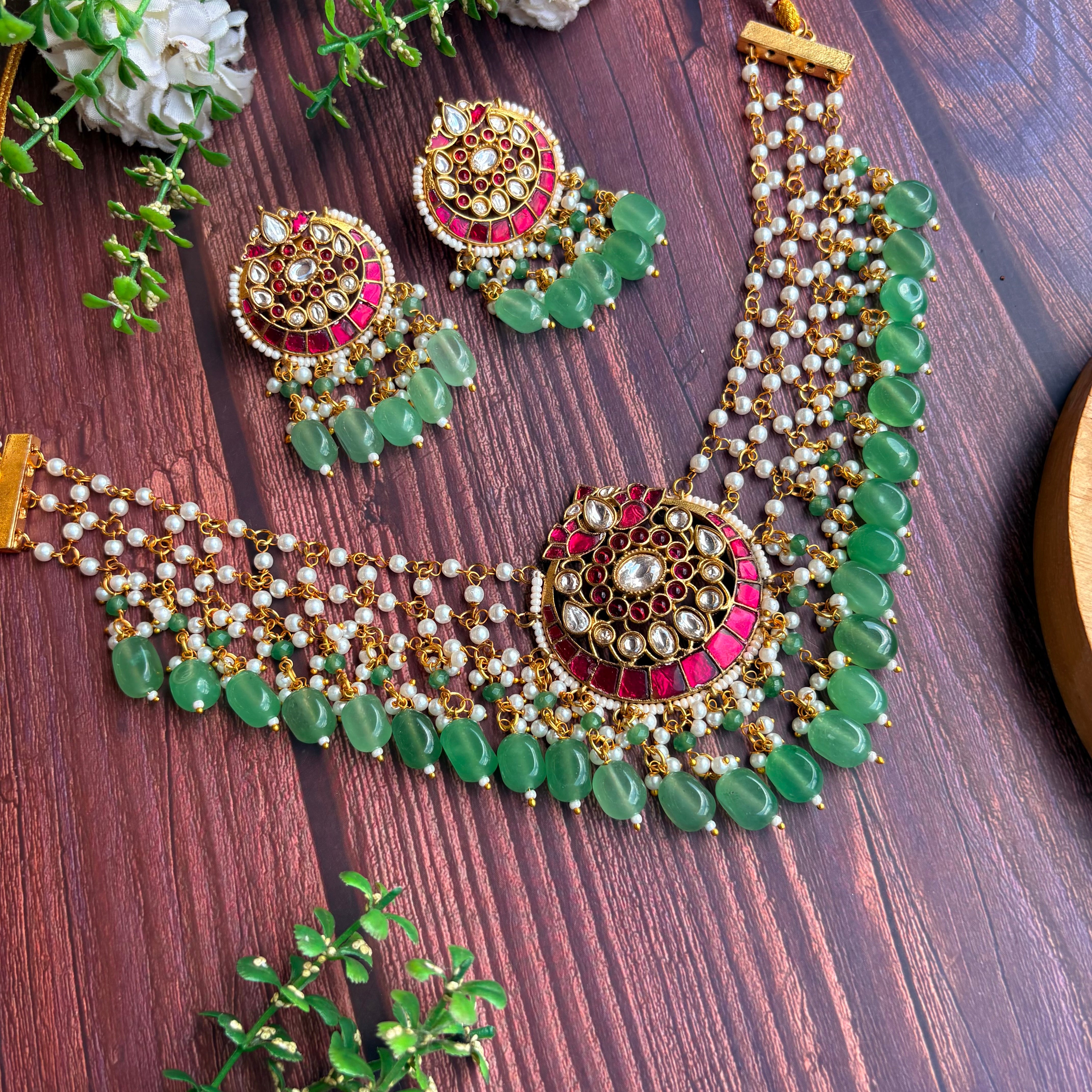 Nayaab Meher Polki neckpiece