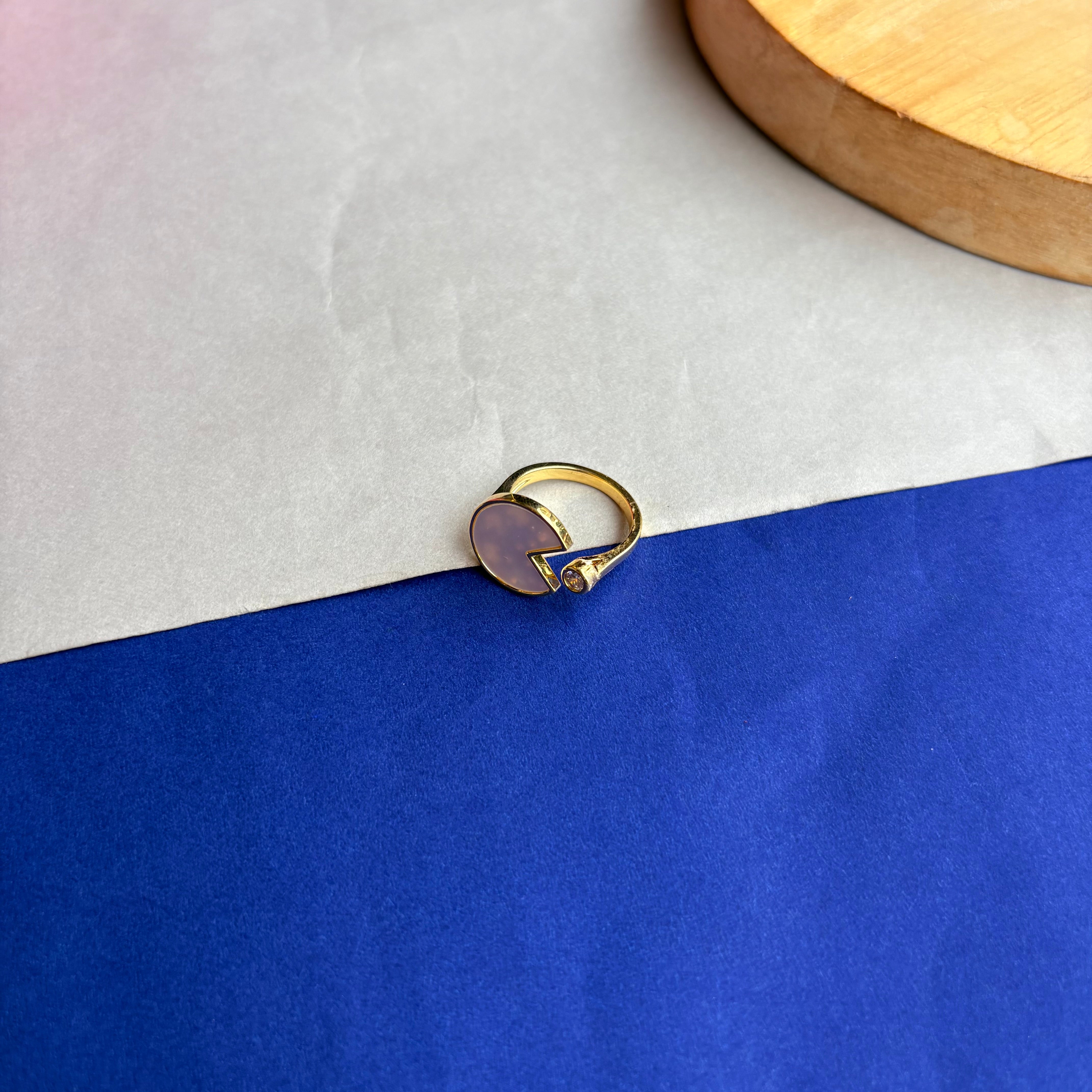 Amour Split-Heart Ring