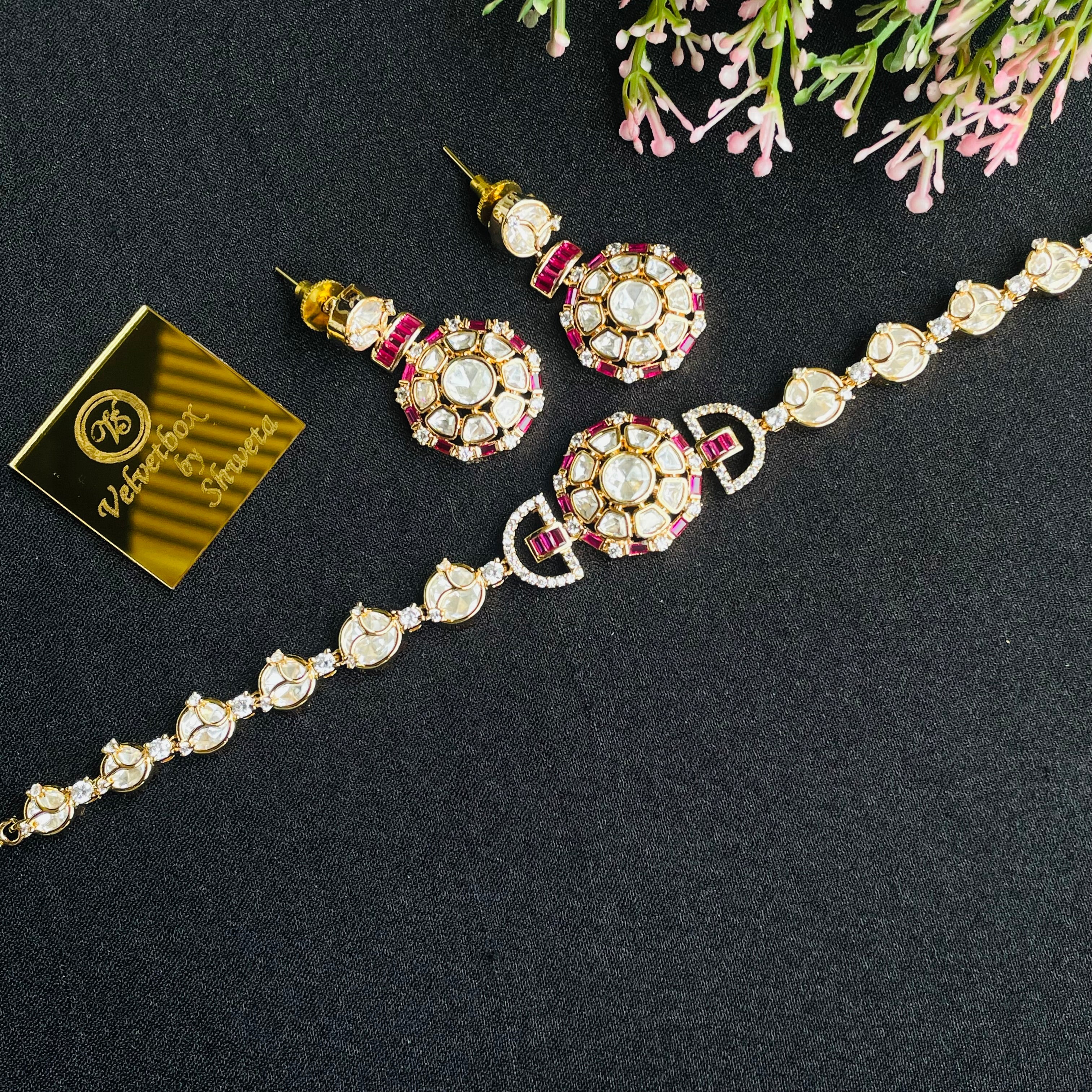 Nayaab Saanvi Polki Choker