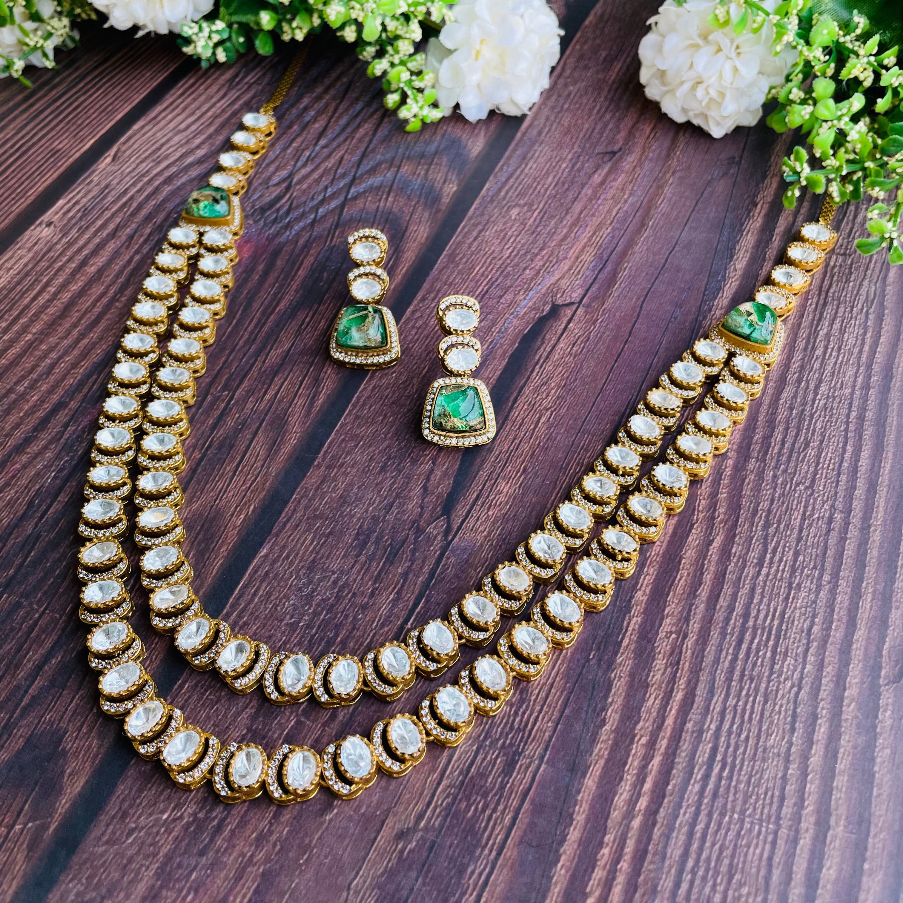 Nayaab Aarohi Polki neckpiece