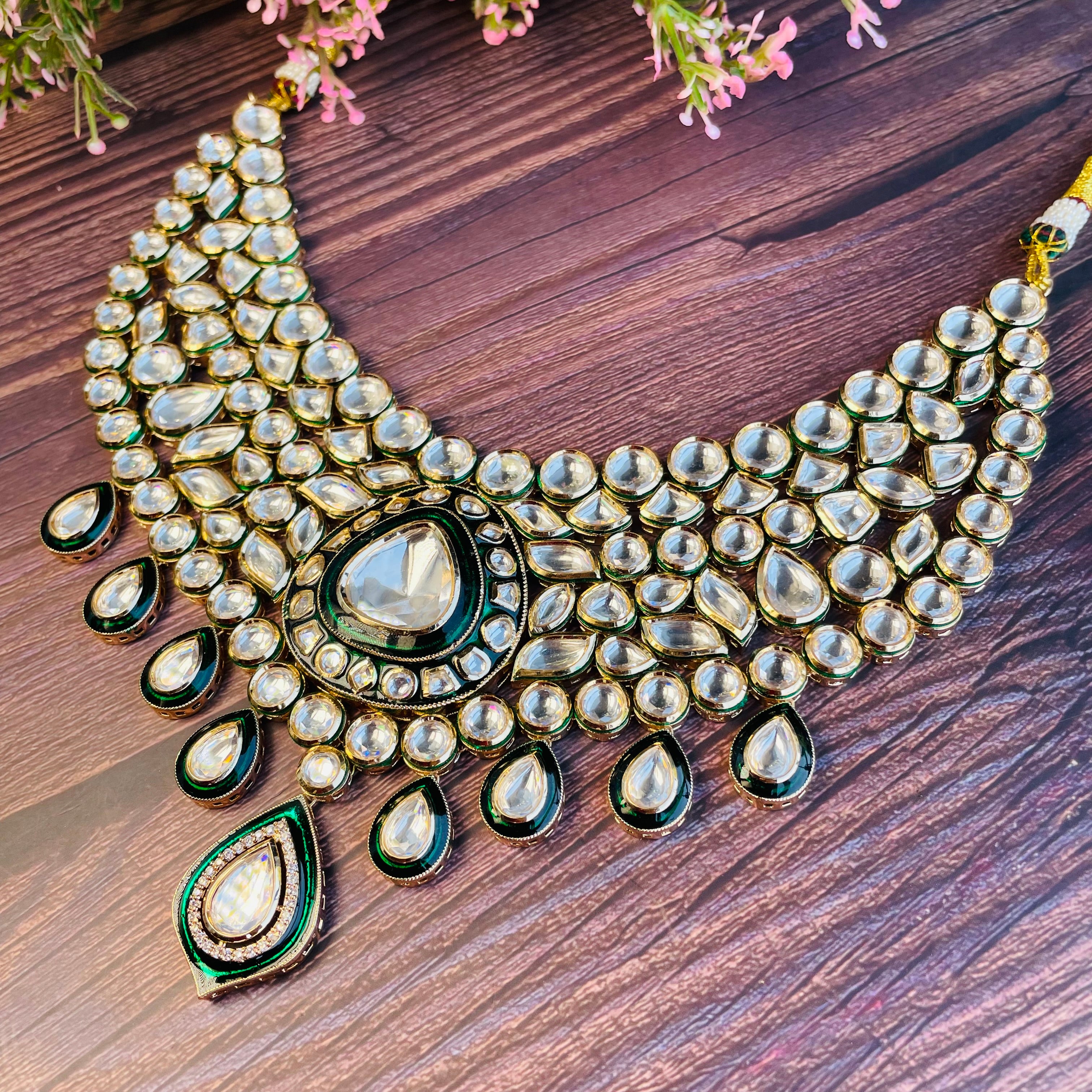 Nayaab Ruhani Polki Neckpiece