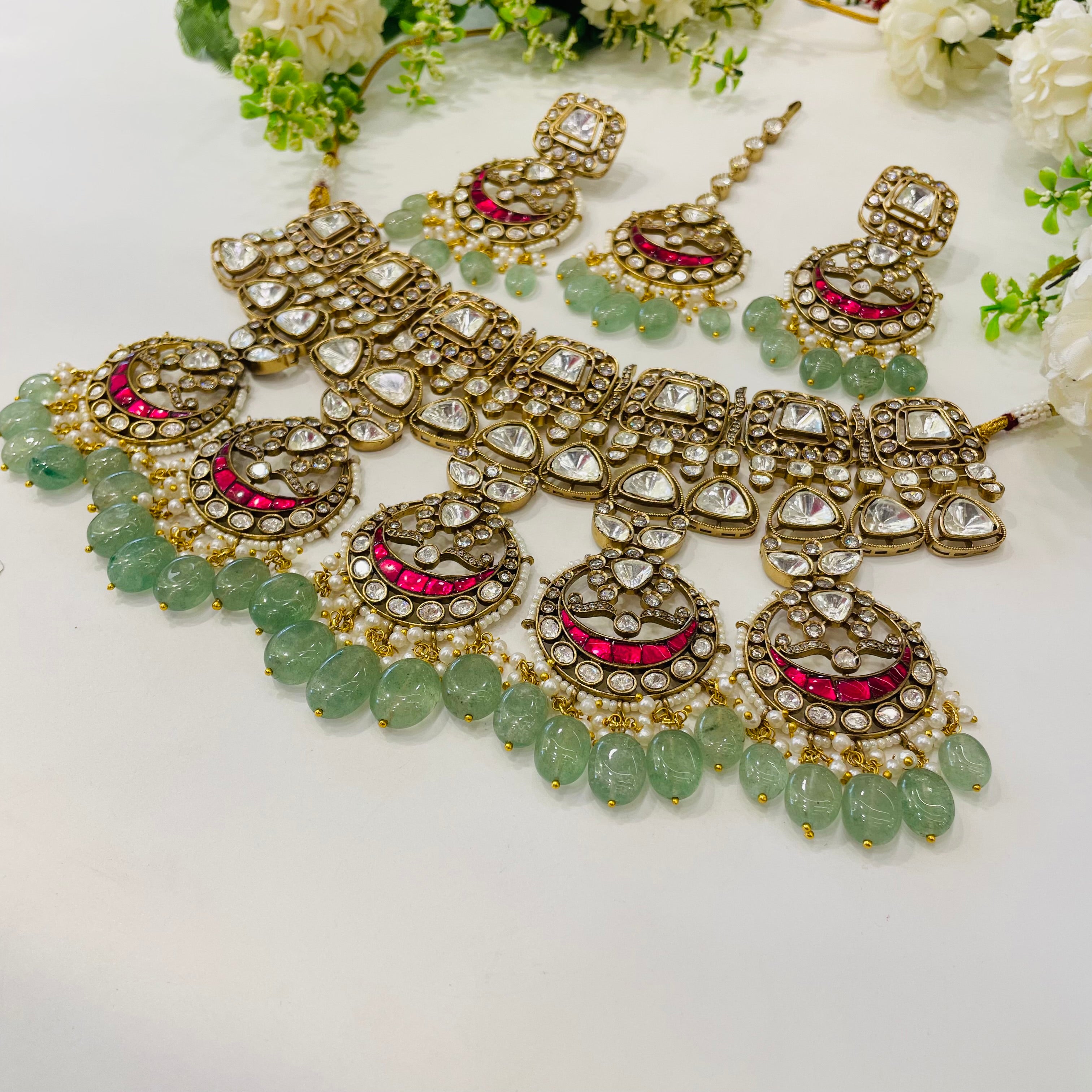 Nayaab Aaradhya Polki Neckpiece