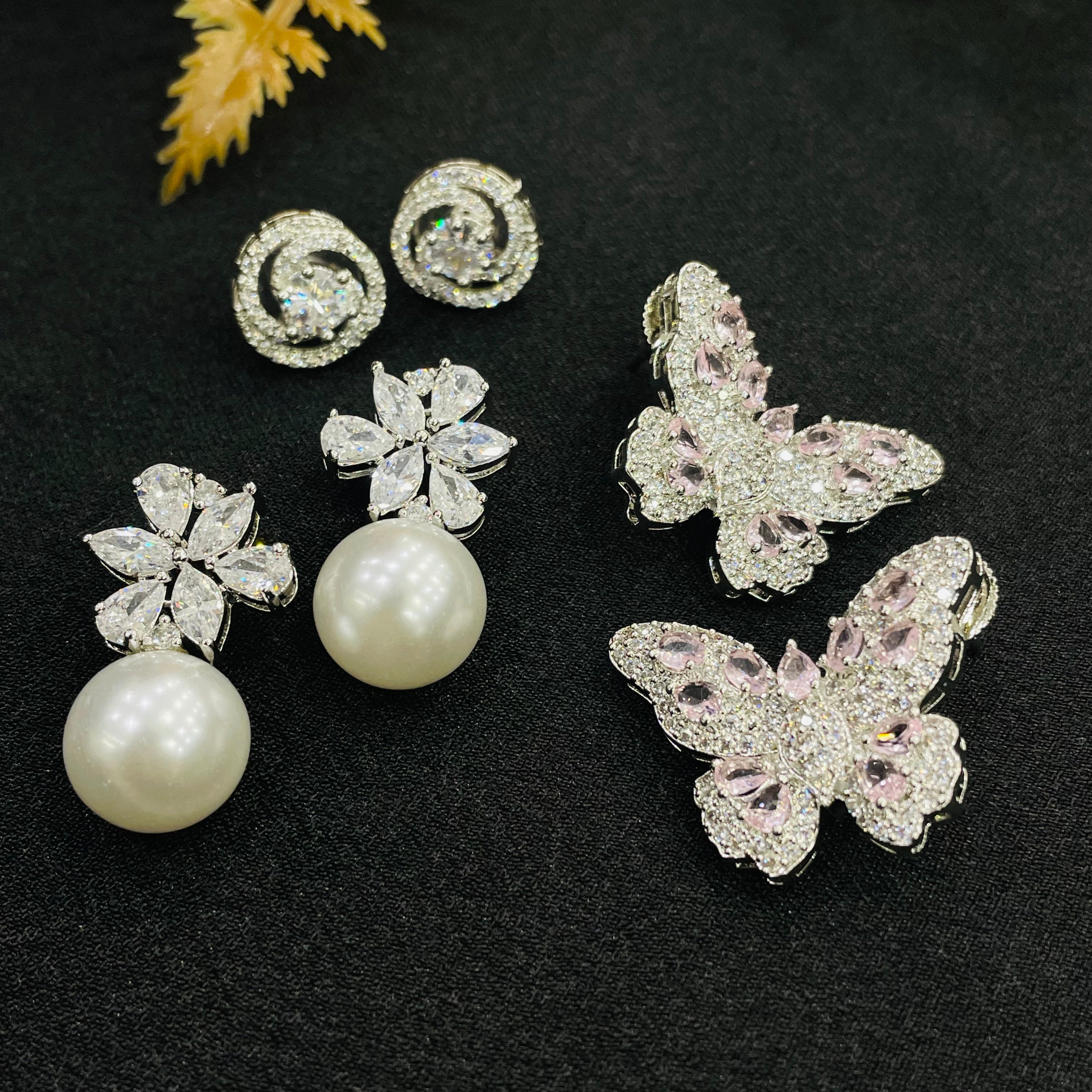 Ad butterfly With Ad studs Combo