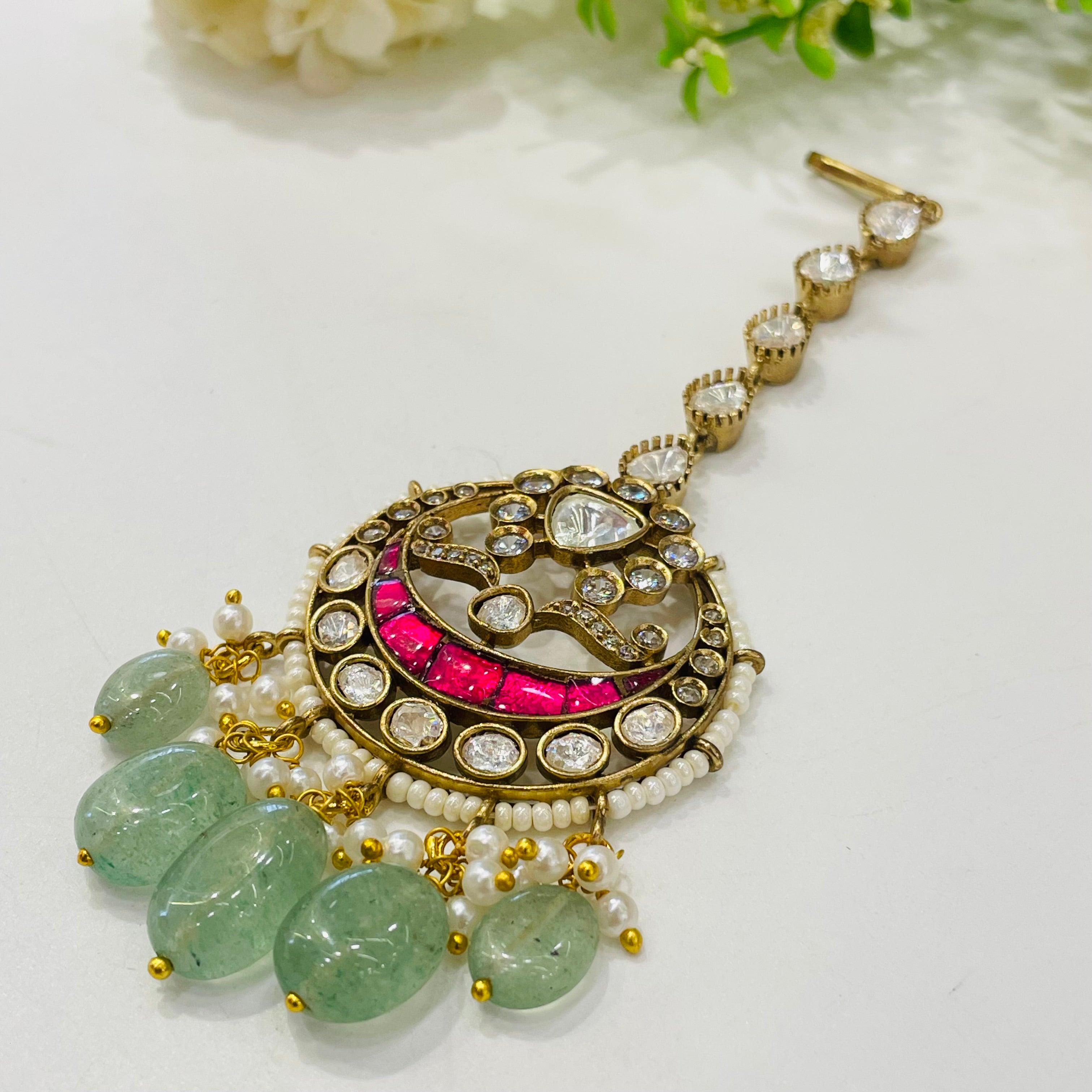 Nayaab Aaradhya Polki Neckpiece