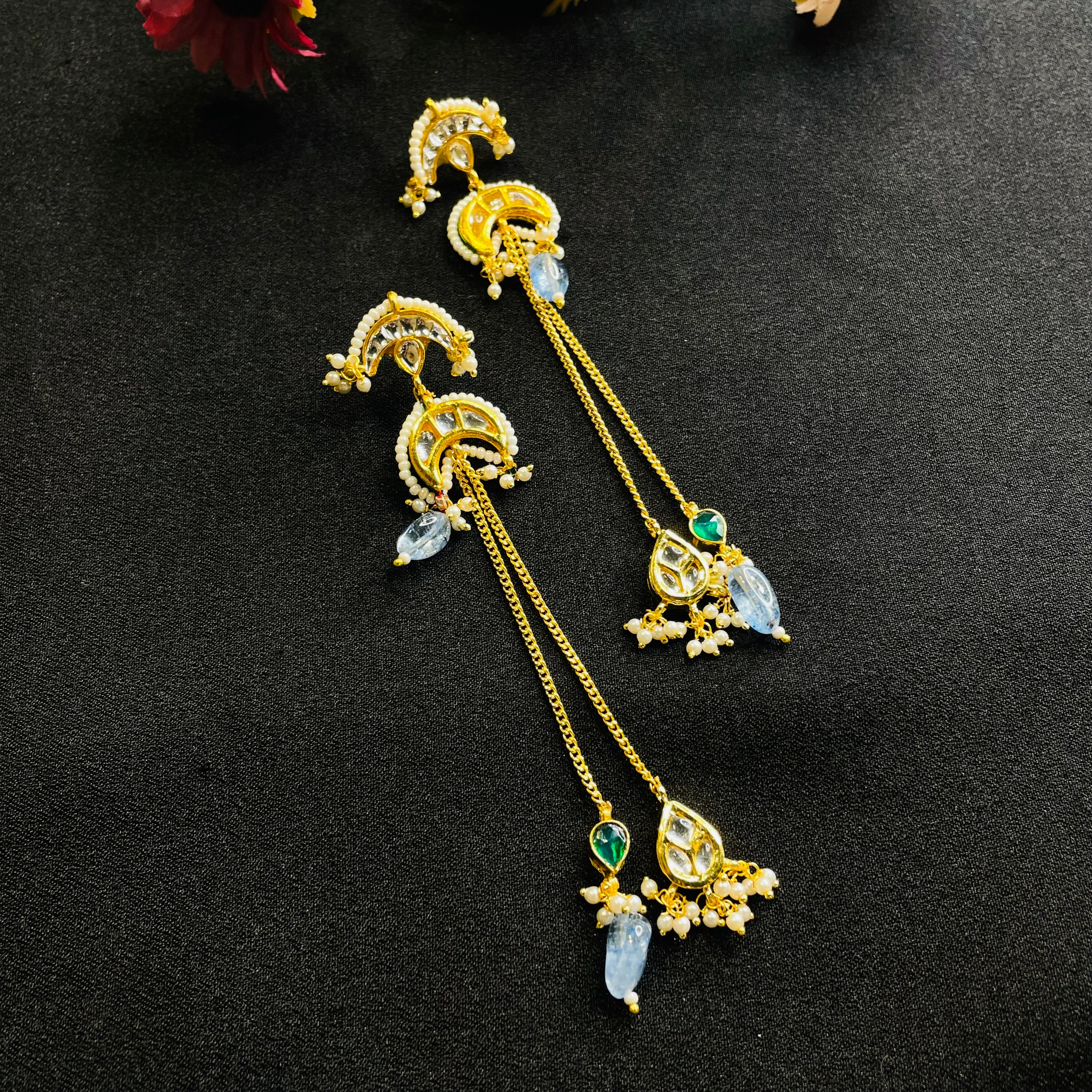 Nayaab Alisha Polki Earrings