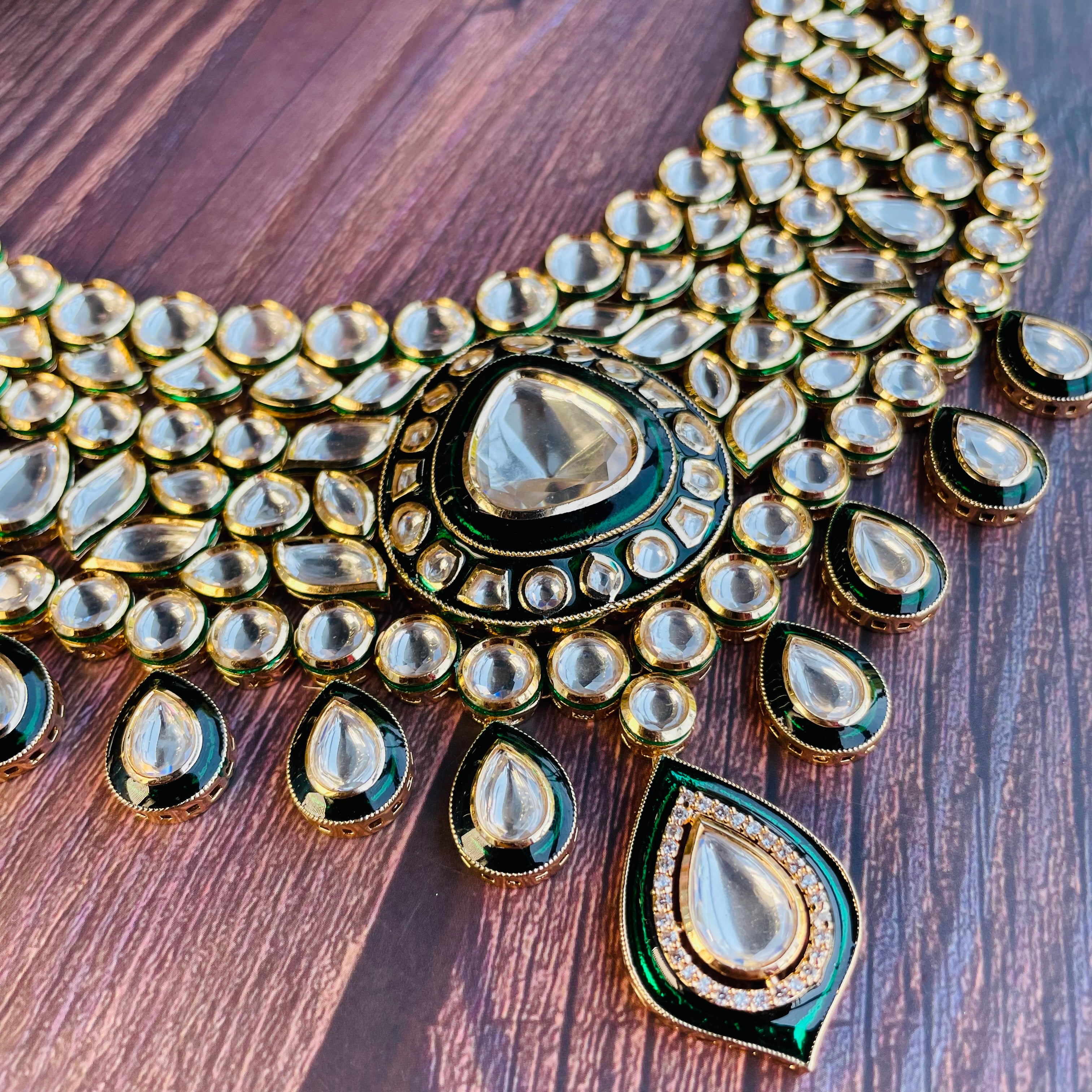 Nayaab Ruhani Polki Neckpiece