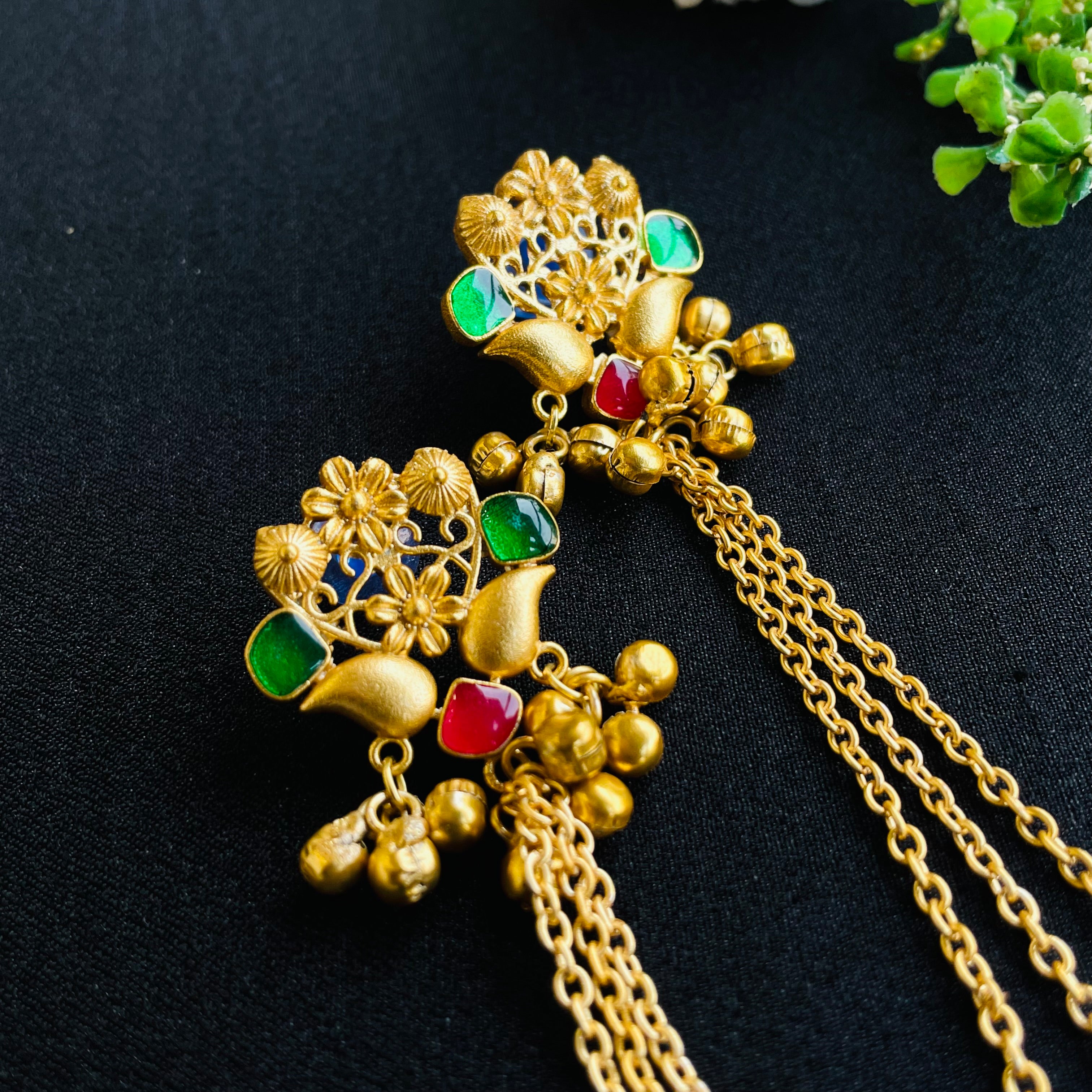 Nayaab Anushka earrings