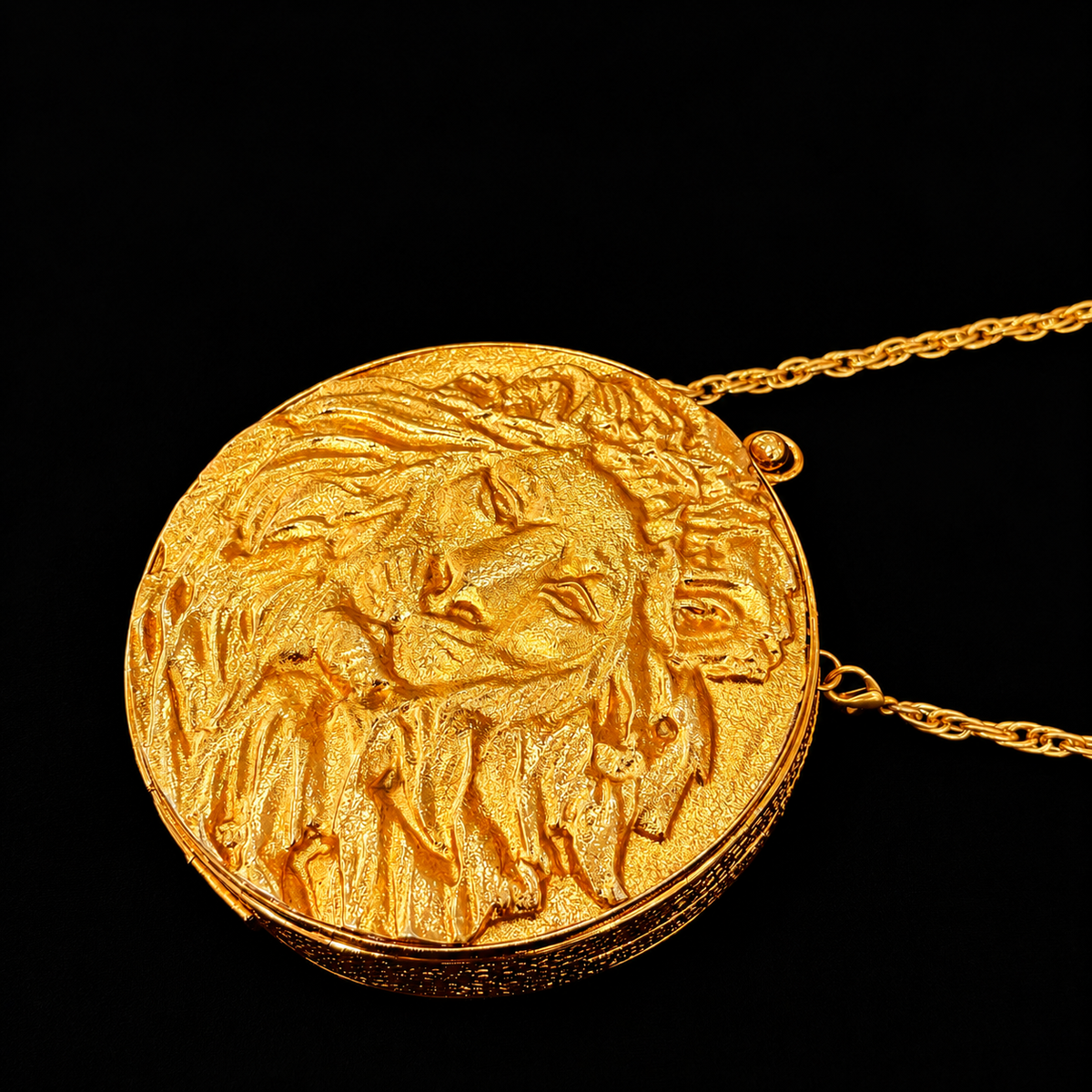 Lioness Medallion Bag