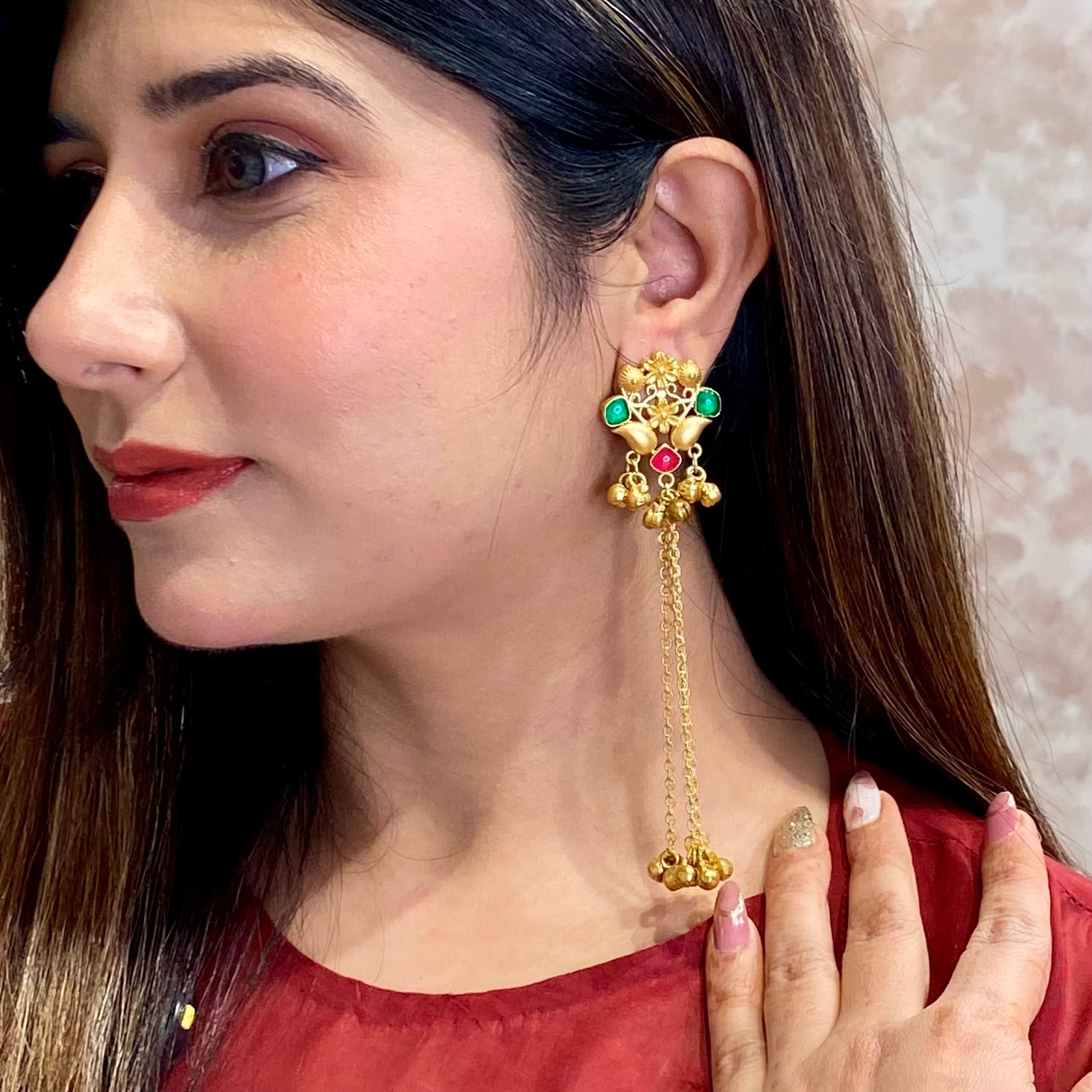 Nayaab Anushka earrings